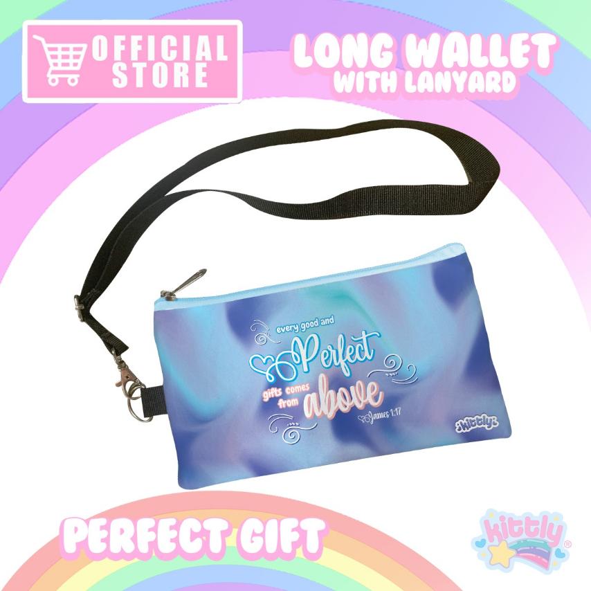 Kittly Long Wallet with Lanyard (Perfect Gift) | Iskaparate