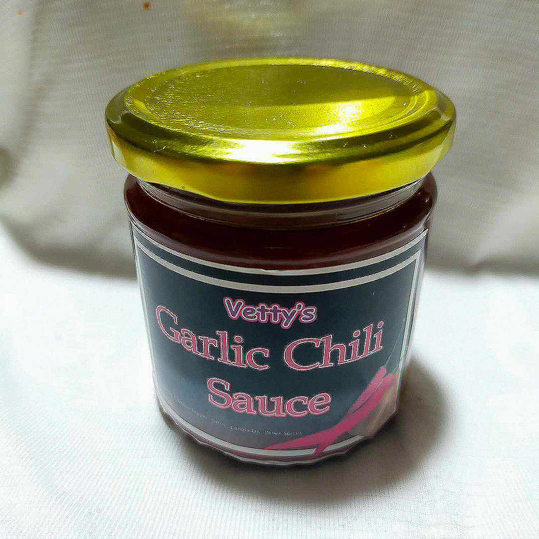 Vetty's Homemade Food Products Garlic Chili Sauce