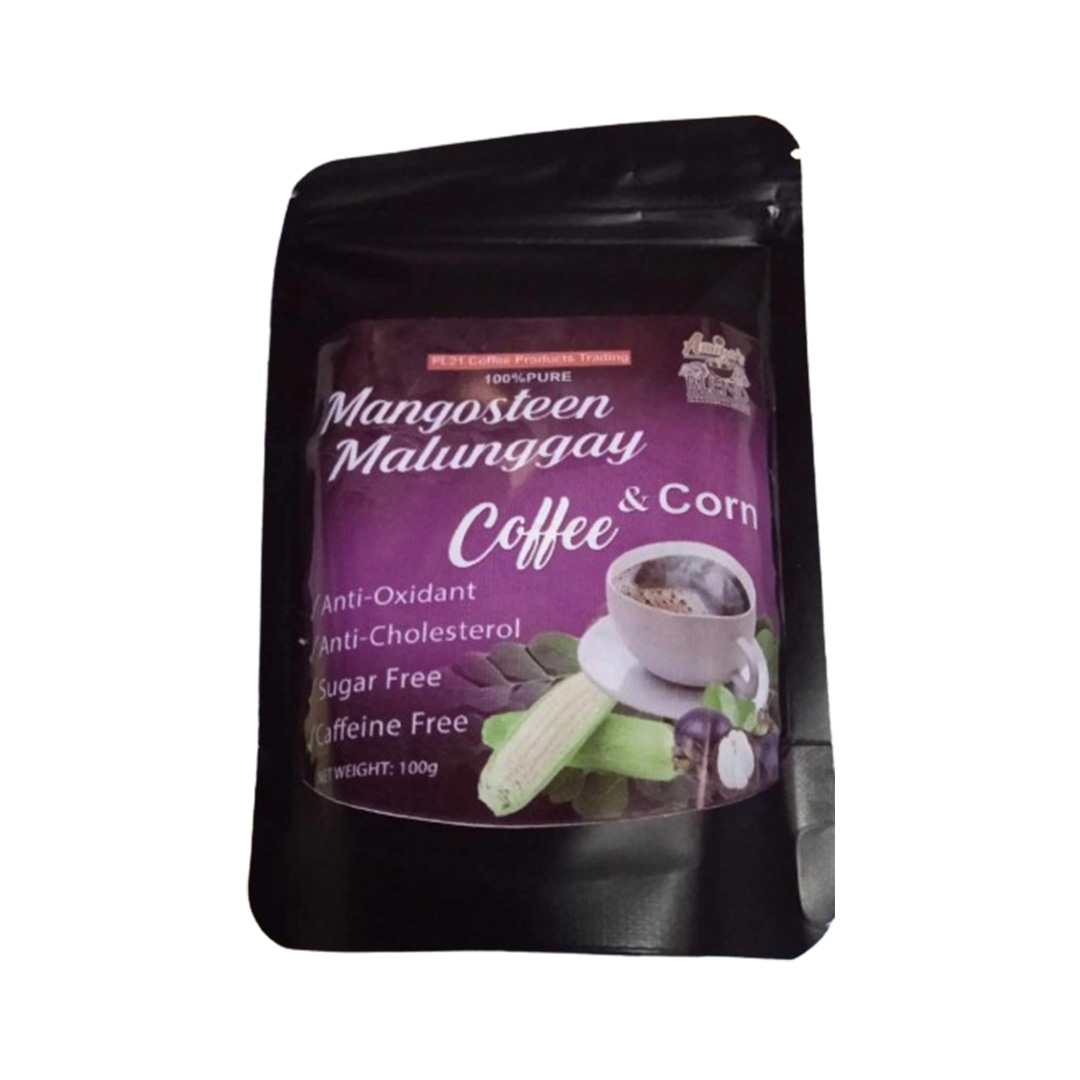 Mangosteen, Malunggay Coffee and Corn 100g | Iskaparate