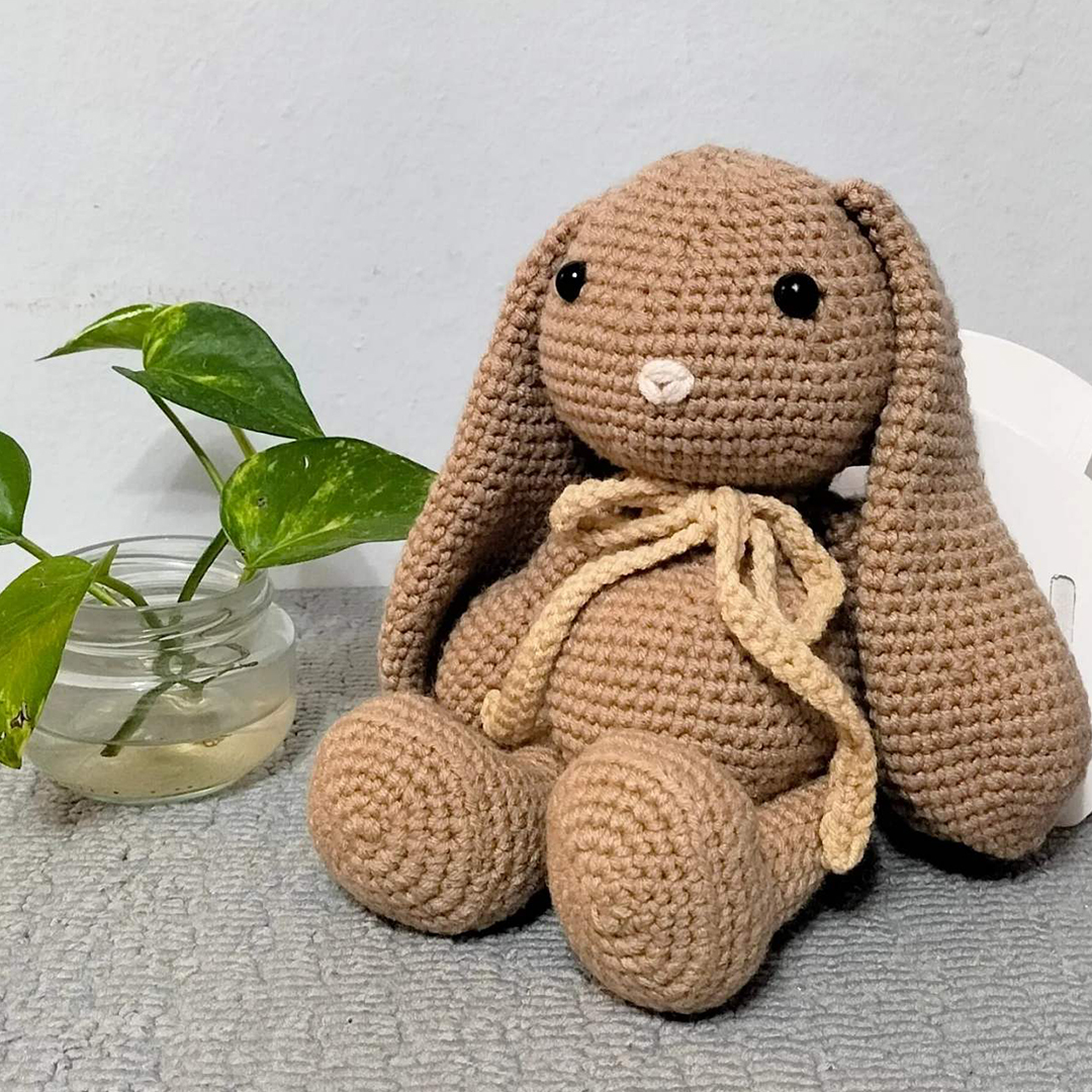 Brown Bunny Stuffed Toy | Iskaparate