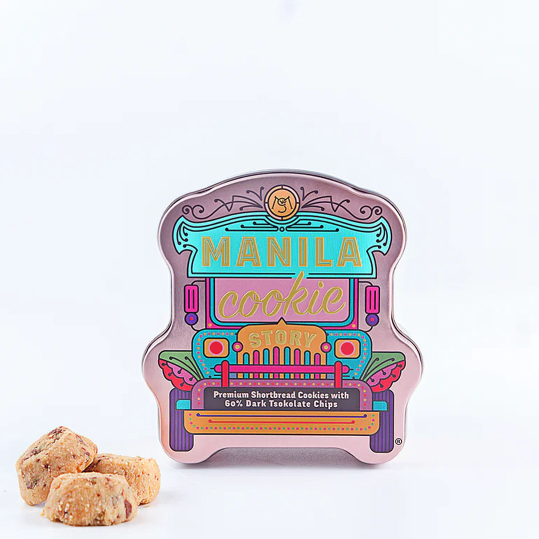 Manila Cookie Story Baby Jeepney Tins Queso de Bola 70g | Iskaparate