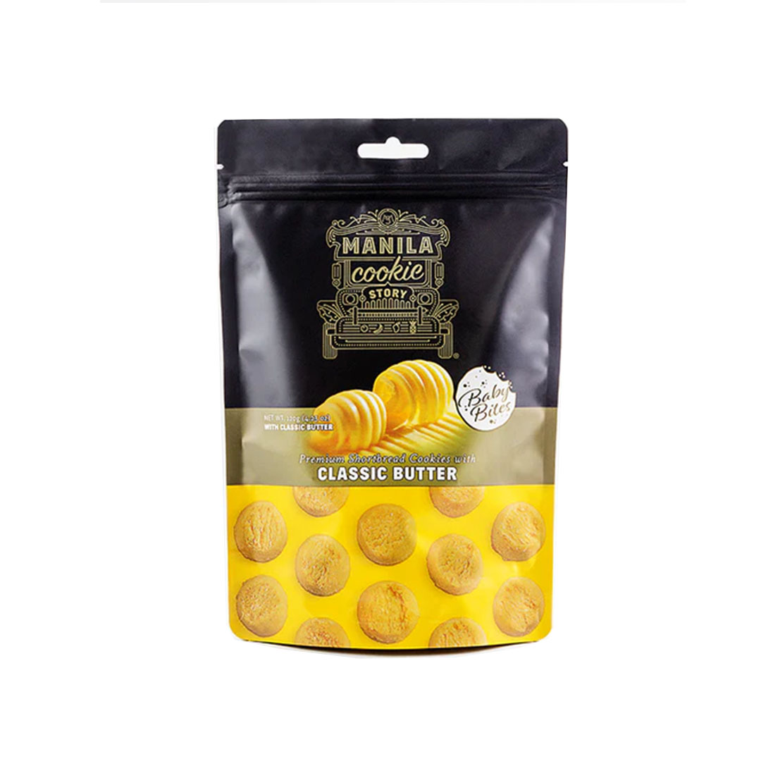 Manila Cookie Story Resealable Pouch (Plain) 120g | Iskaparate