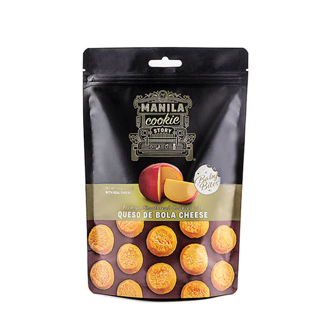 Manila Cookie Story Resealable Pouch (Queso de Bola) 120g | Iskaparate