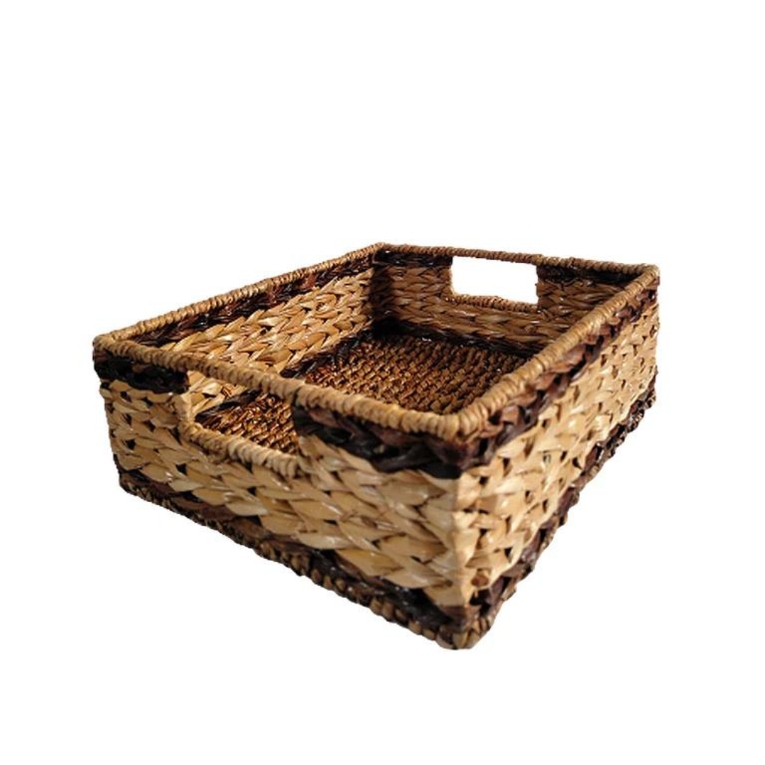 Daniel's Handicrafts Rectangular Basket 10x12x4 | Iskaparate