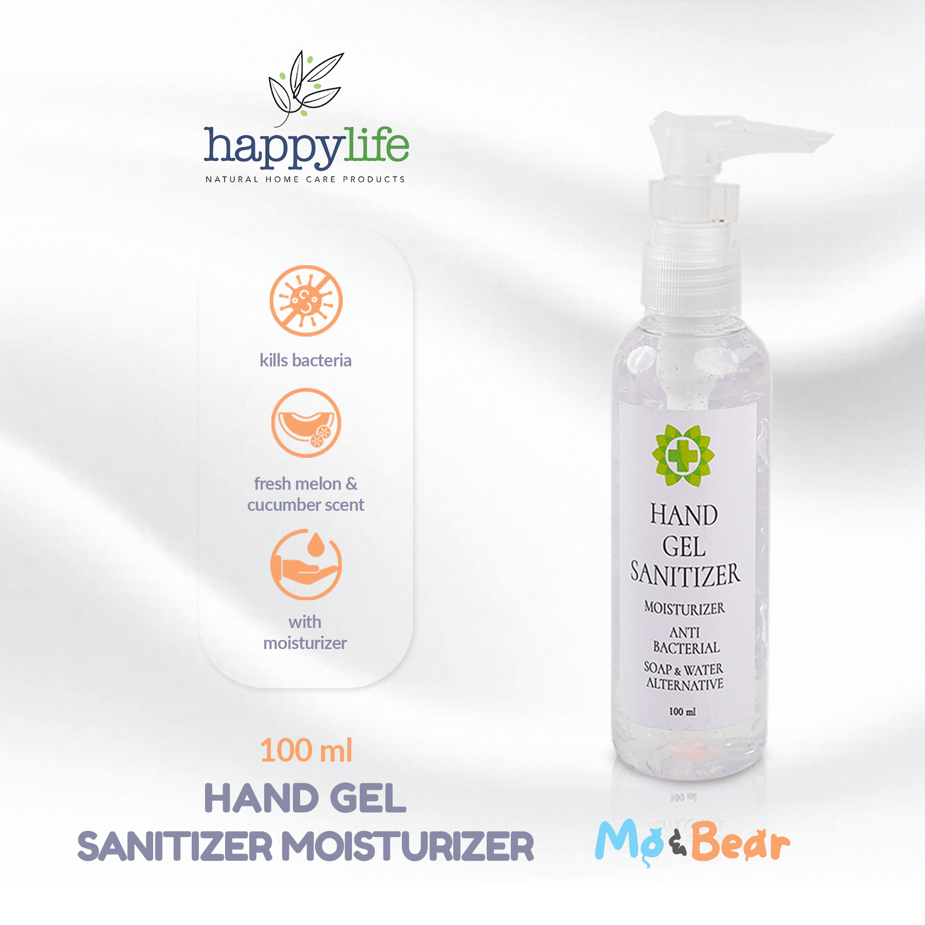 Happy Life Hand Gel Sanitizer | Iskaparate