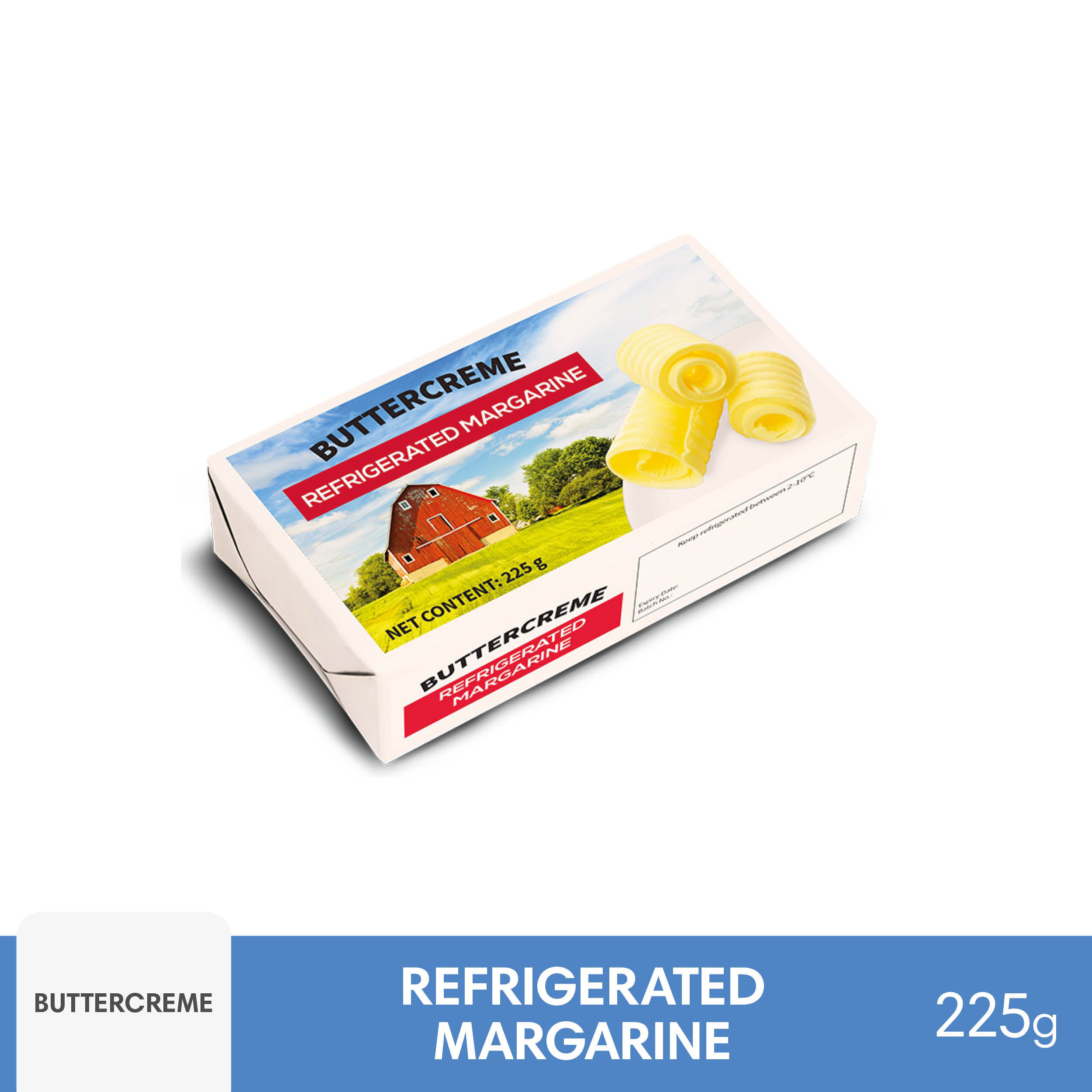 Buttercreme Refrigerated Margarine 225g | Iskaparate