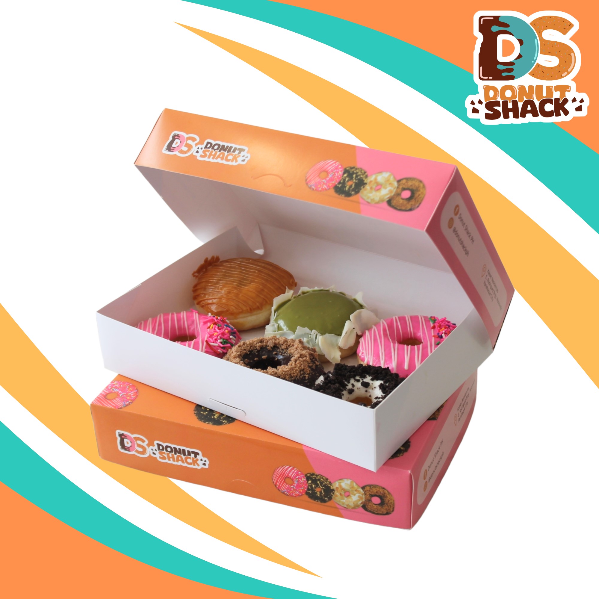 Donut Shack Special Donuts (Box of 6) | Iskaparate