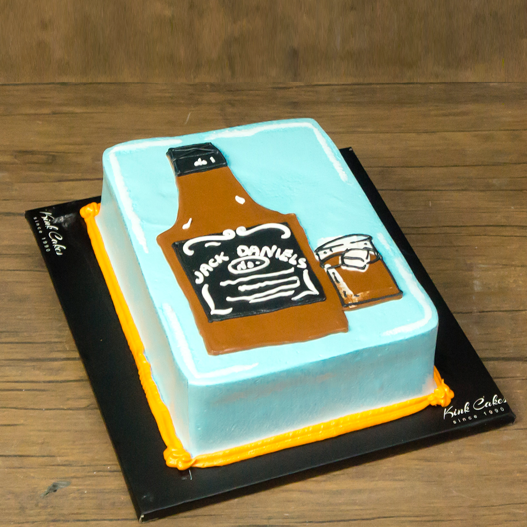 Jack Daniel-01 Cake by Kink Cakes | Iskaparate