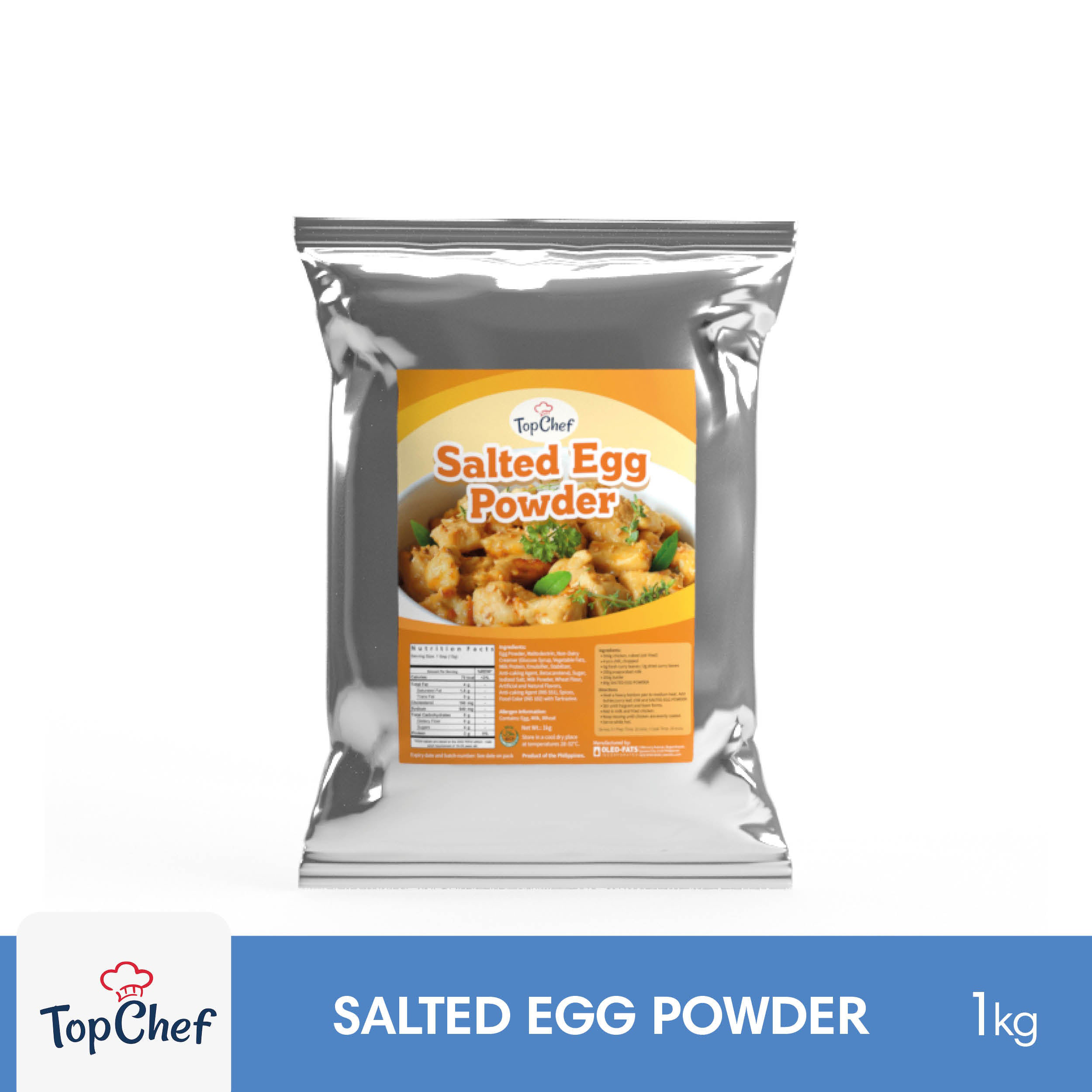 TopChef Salted Egg Powder Sauce Mix 1kg | Iskaparate