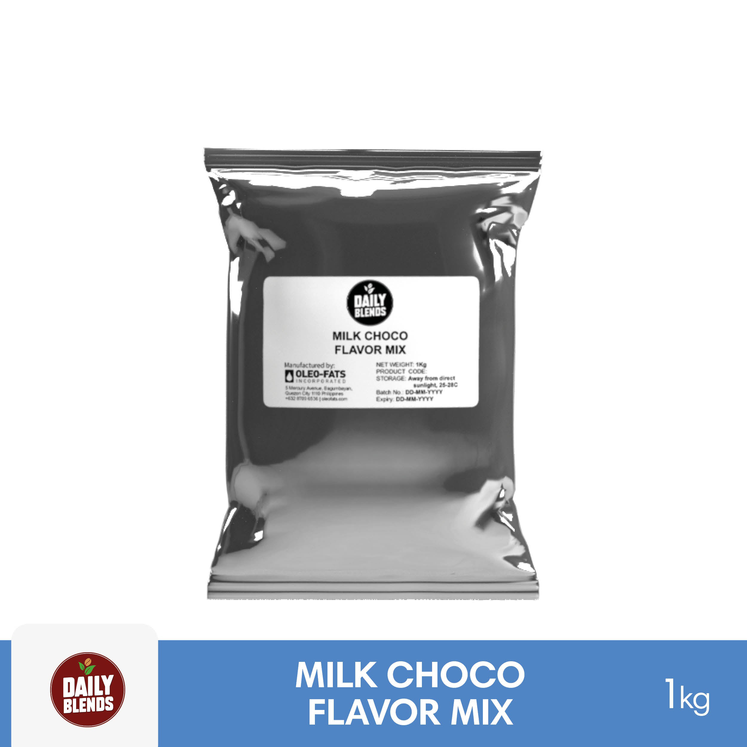 Daily Blends Milk Choco Flavor Mix 1kg | Iskaparate