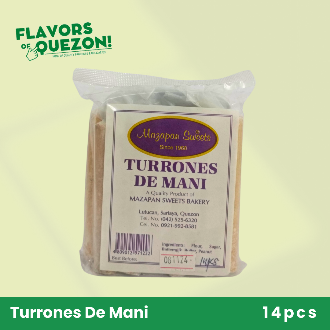 Flavors of Quezon Turrones De Mani | Iskaparate