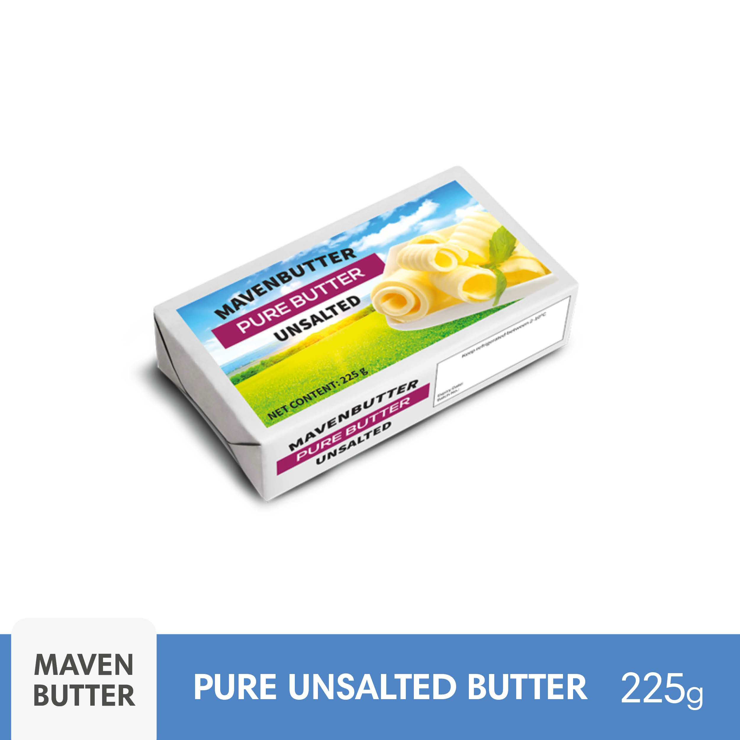 Maven Pure Butter - Unsalted 225g | Iskaparate