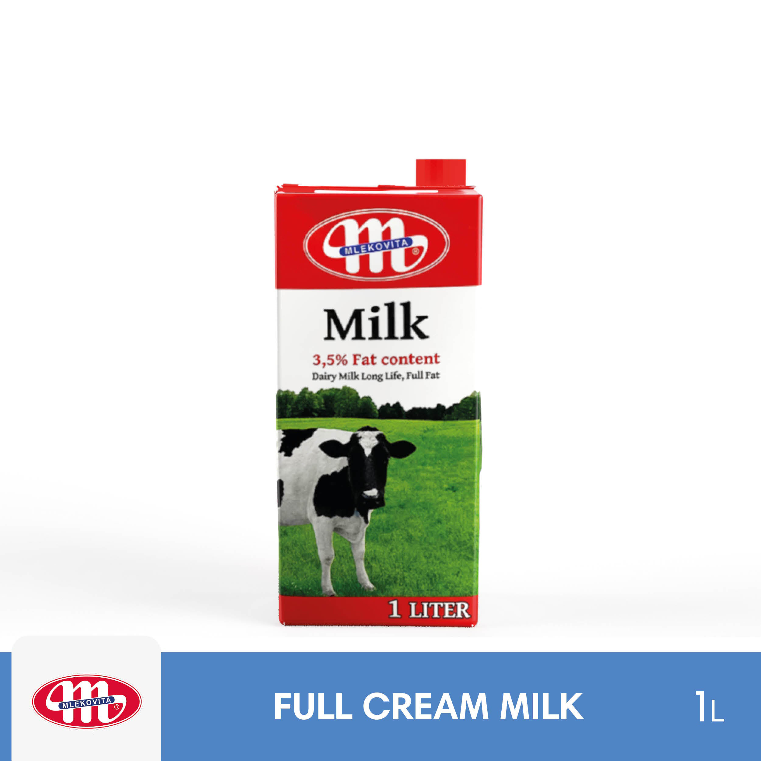 Mlekovita UHT Full-Cream Milk (3.5% Fat) 1L