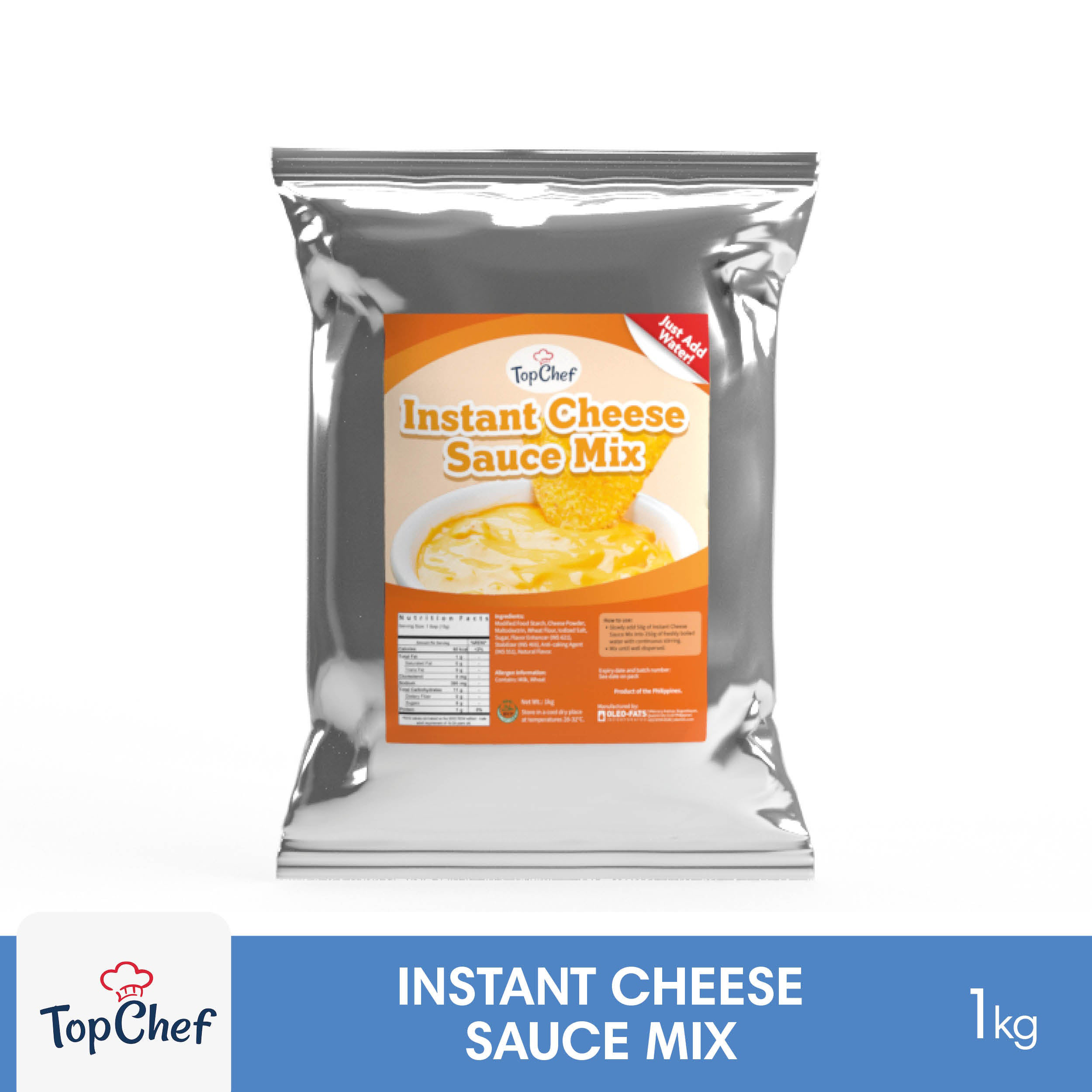 TopChef Instant Cheese Sauce Mix 1kg | Iskaparate