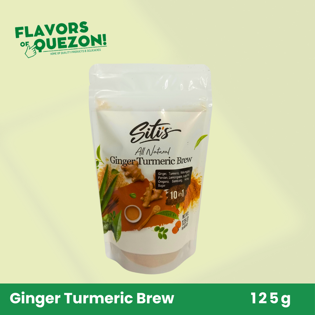 Flavors of Quezon Ginger Turmeric Brew 125g | Iskaparate