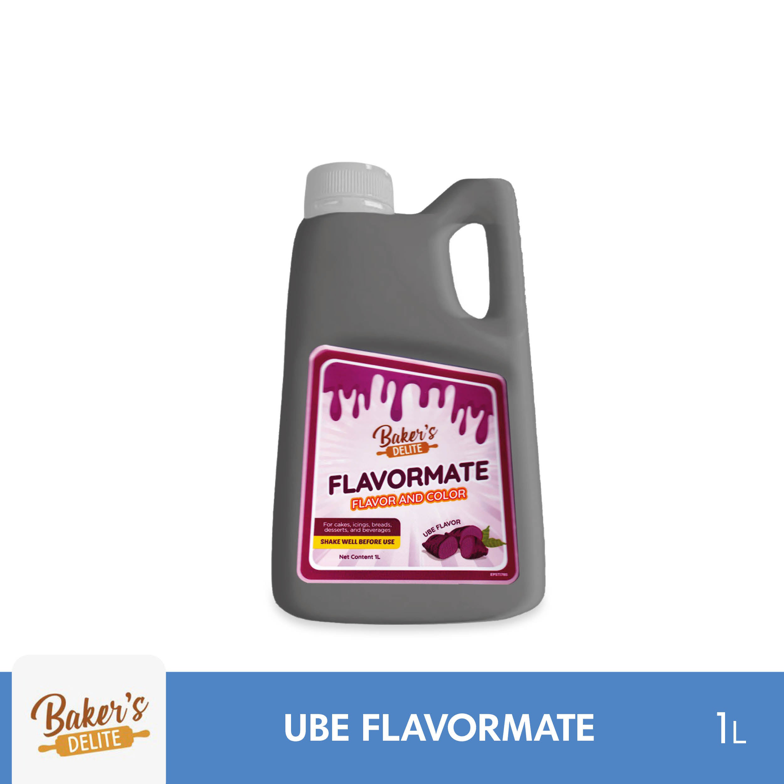 Baker's Delite Flavormate - Ube 1L (Flavor & Color) | Iskaparate