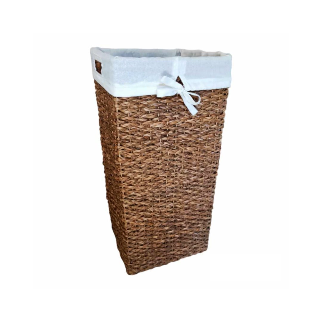 Square Laundry Basket with Lining | Iskaparate