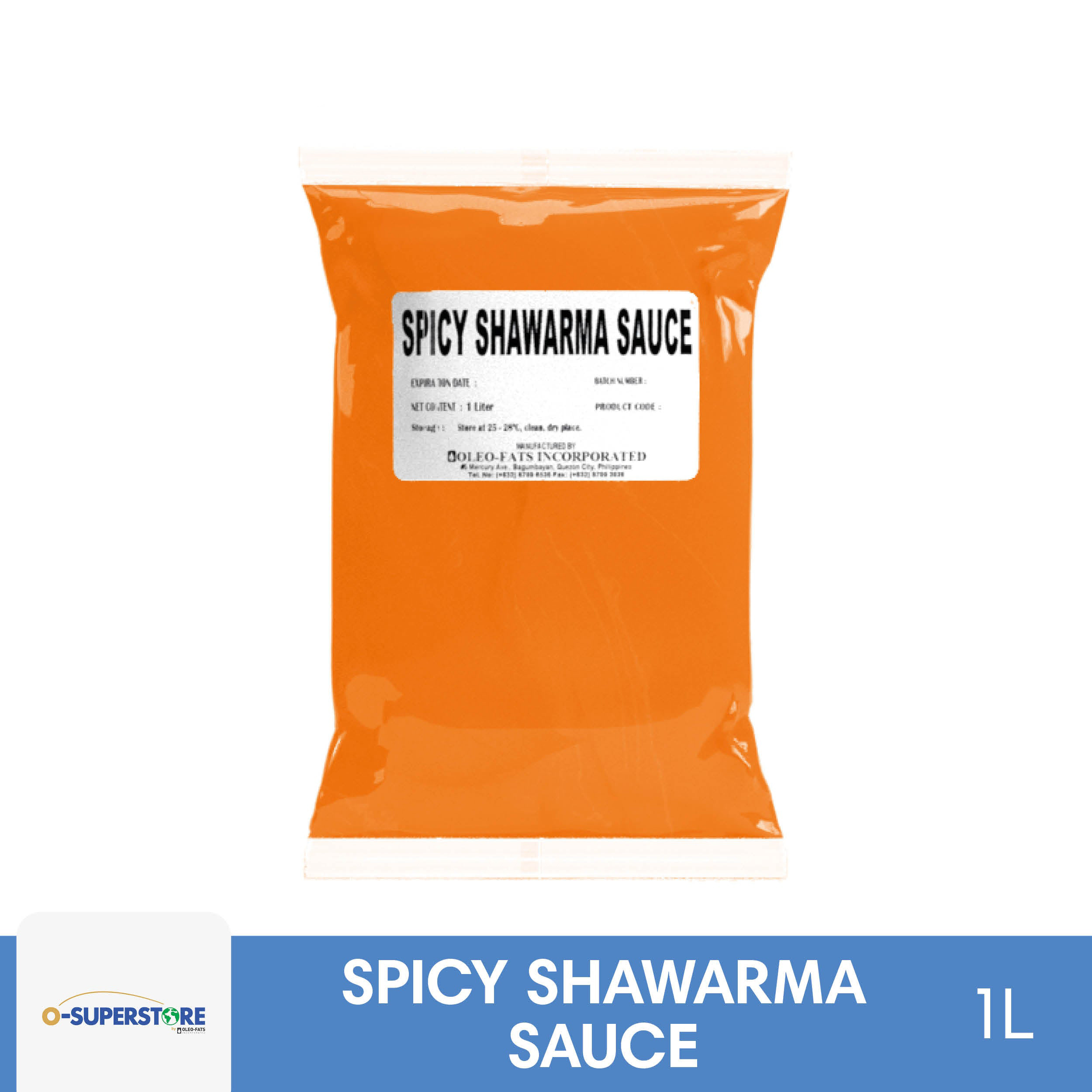 TopChef Spicy Shawarma Sauce 1L | Iskaparate