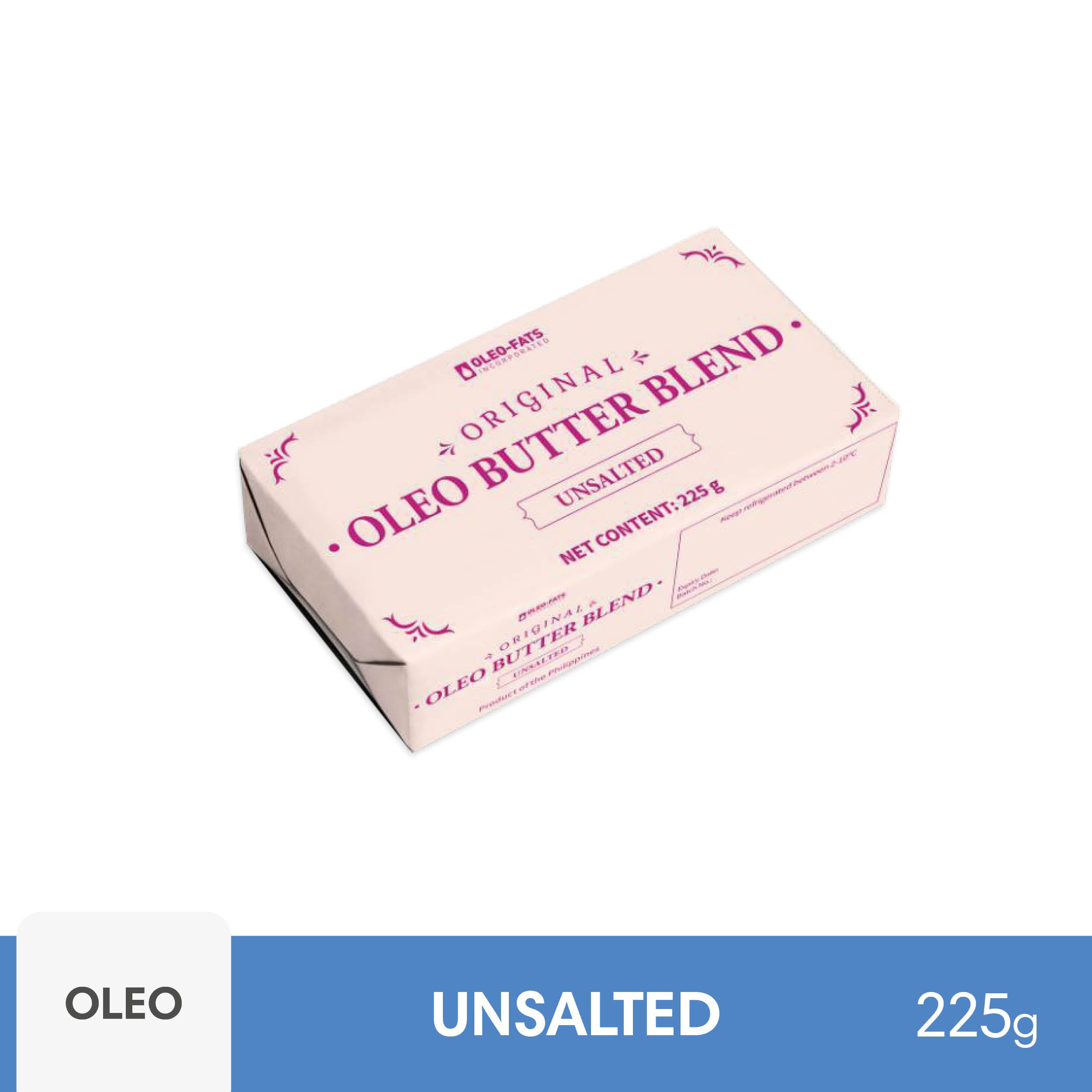 Oleo Butter Blend Unsalted 225g | Iskaparate