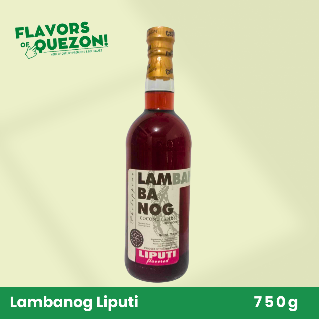 Flavors of Quezon Lambanog Liputi | Iskaparate