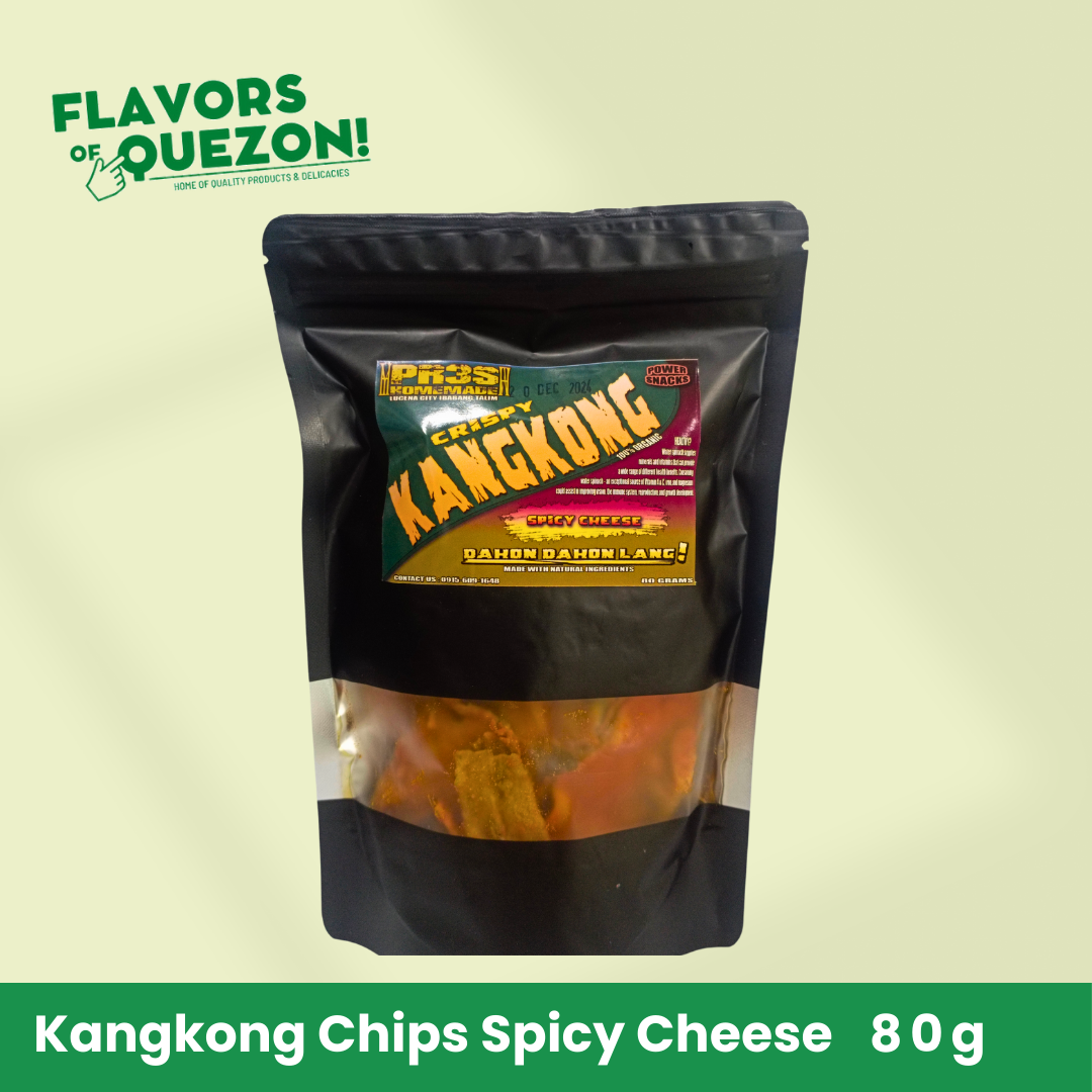 Flavors of Quezon Kangkong Chips Spicy Cheese | Iskaparate