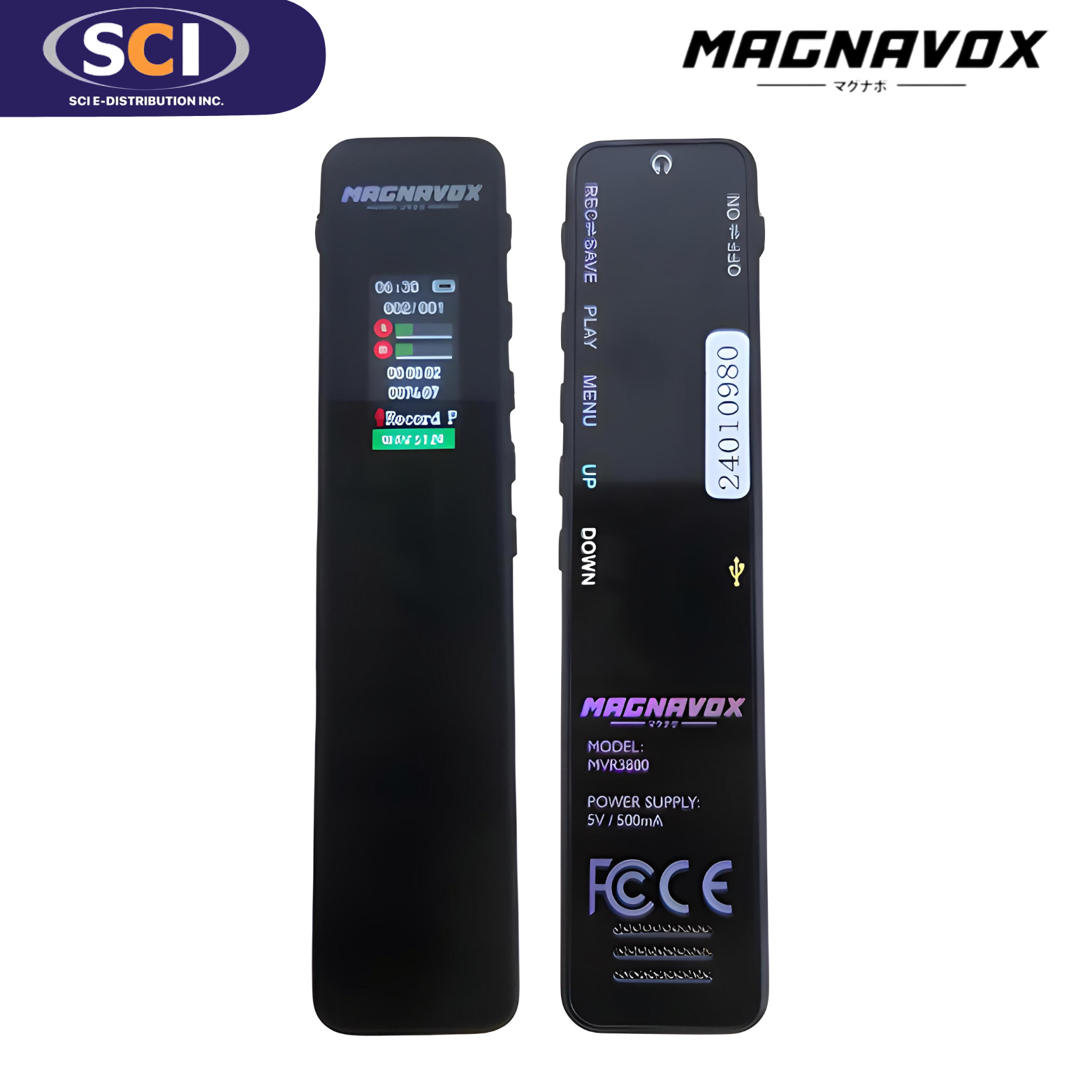 Magnavox Digital Voice Recorder 16GB | Iskaparate