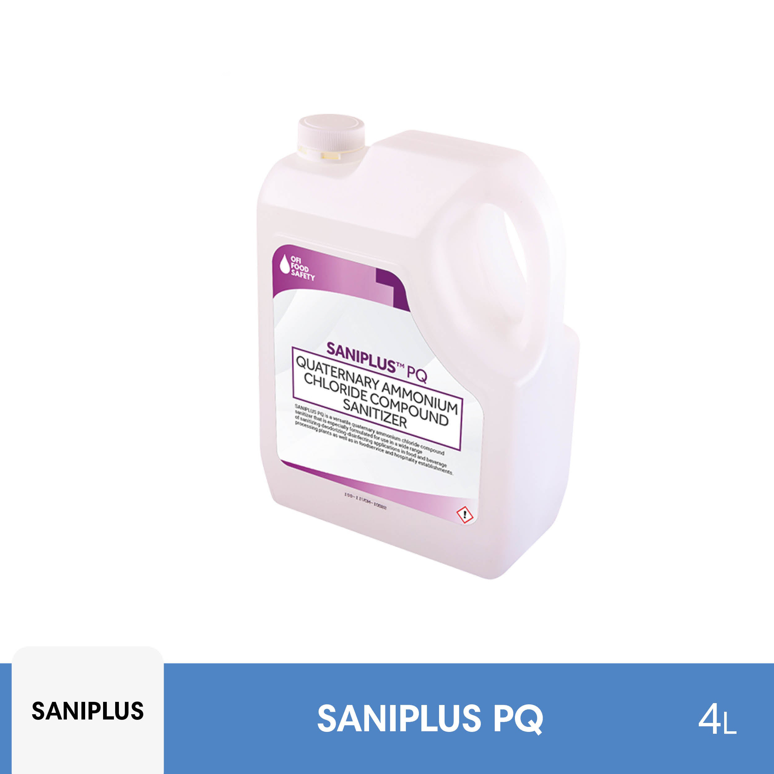 Saniplus PQ Multi-surface Sanitizer 4L