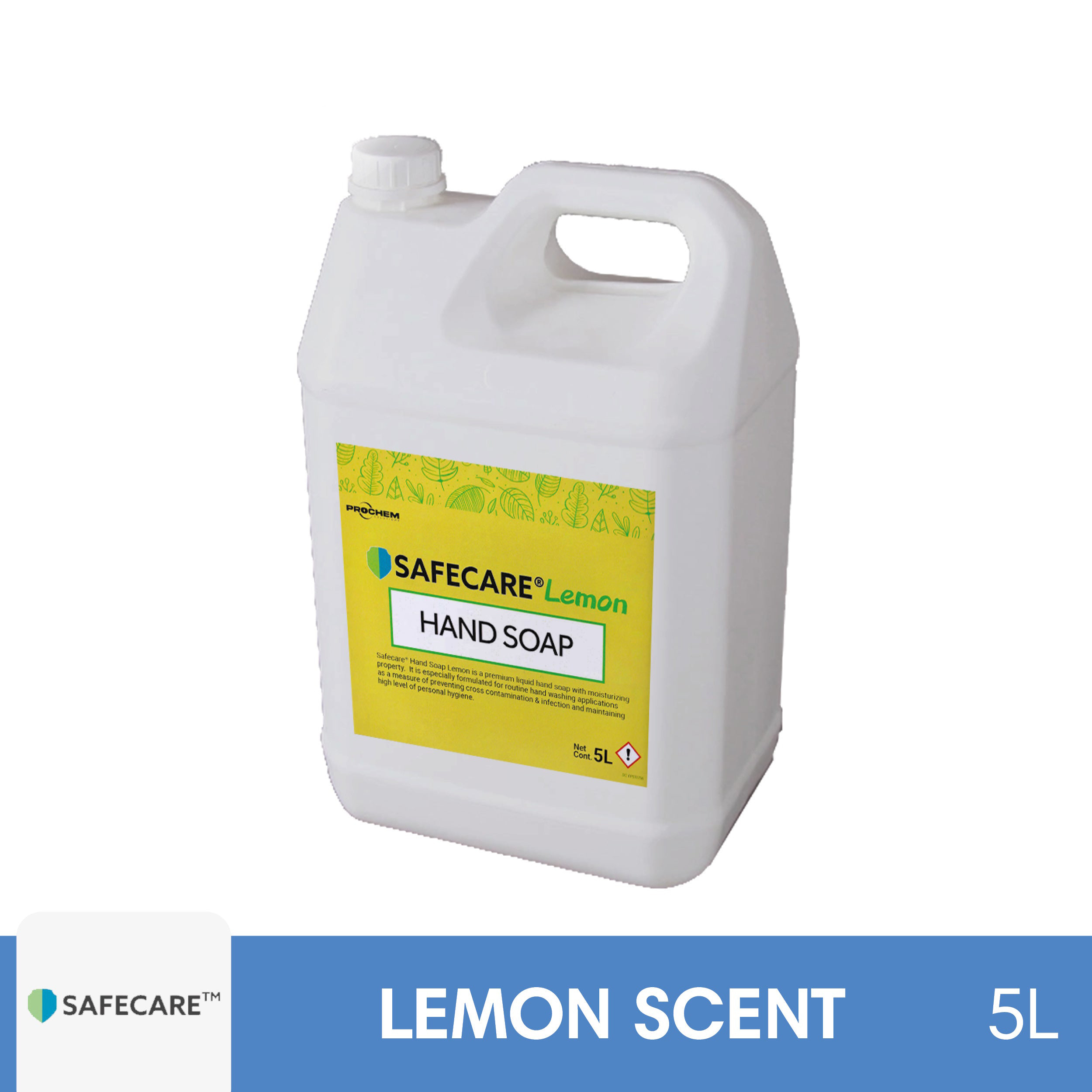 Safecare Hand Soap (Lemon Scent) 5L | Iskaparate