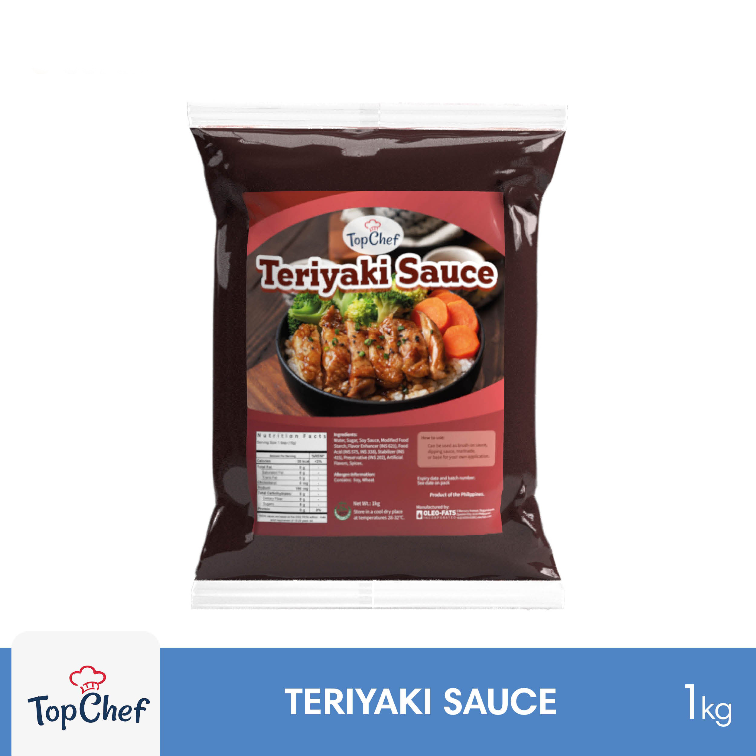 TopChef Teriyaki Sauce 1Kg | Iskaparate