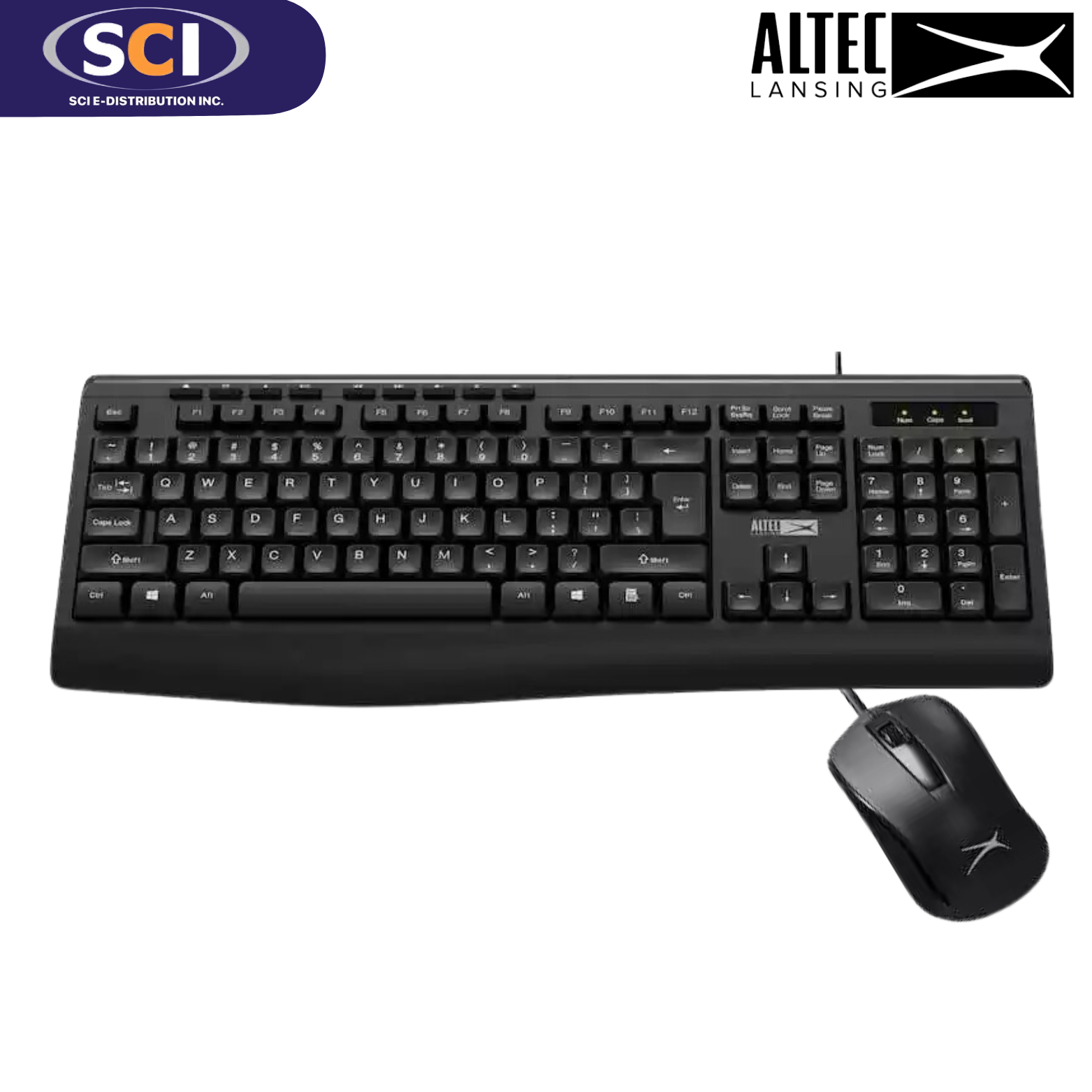 Altec Lansing Wired Keyboard & Mouse Combo | Iskaparate