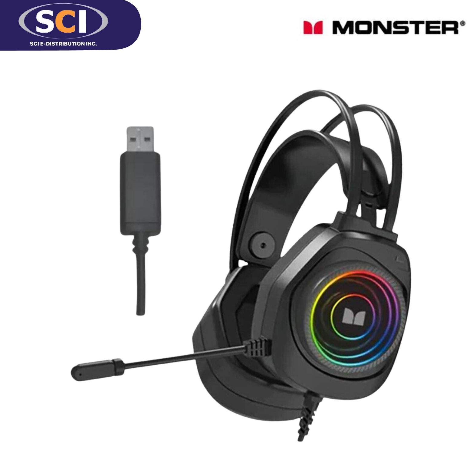 Monster Airmars N5 3.5mm+USB 7.1 Headset | Iskaparate