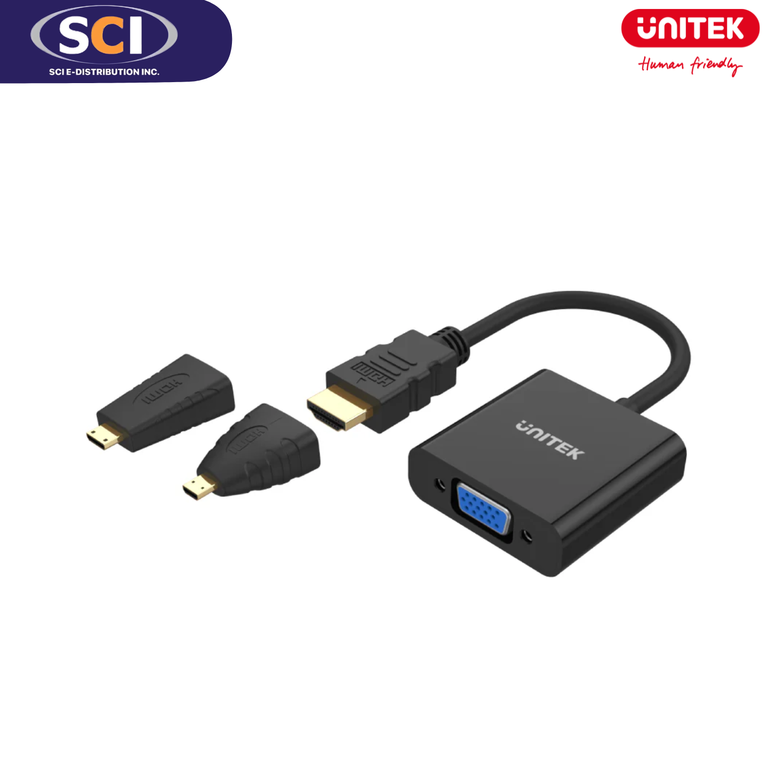 Unitek HDMI to VGA Adapter | Iskaparate