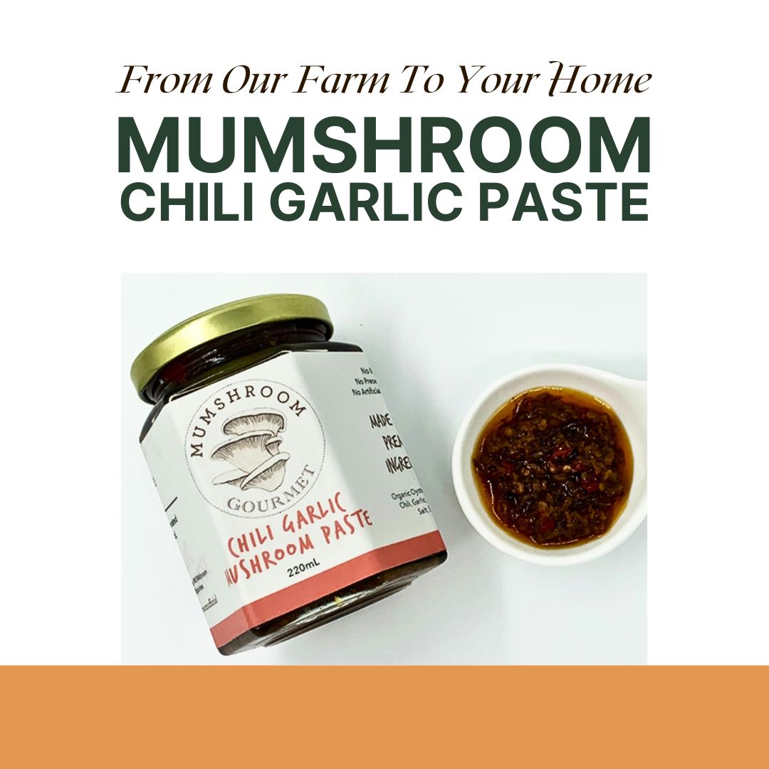 Chili Garlic Mushroom Paste (220 ml) | Iskaparate