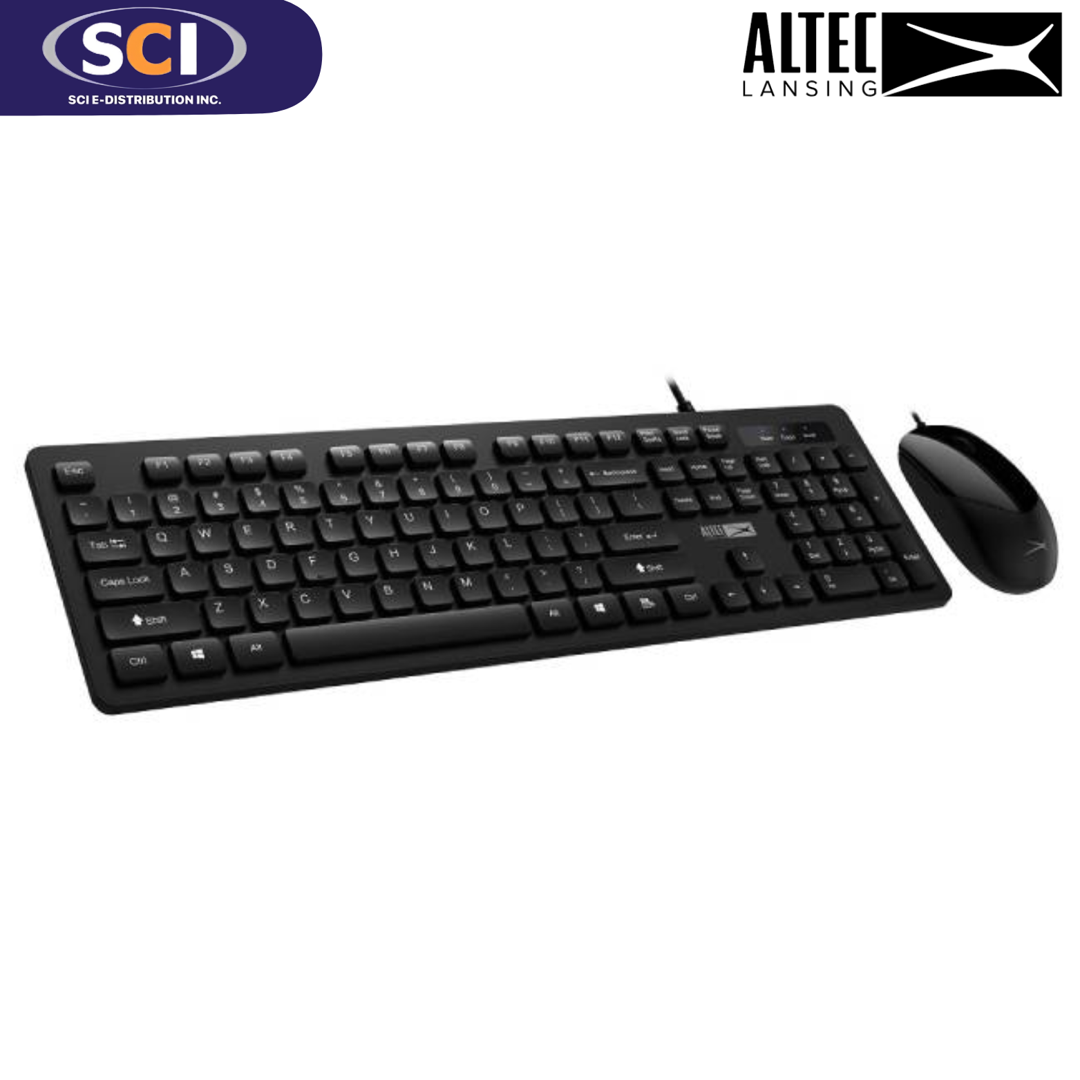 Altec Lansing Wired Keyboard & Mouse Combo | Iskaparate