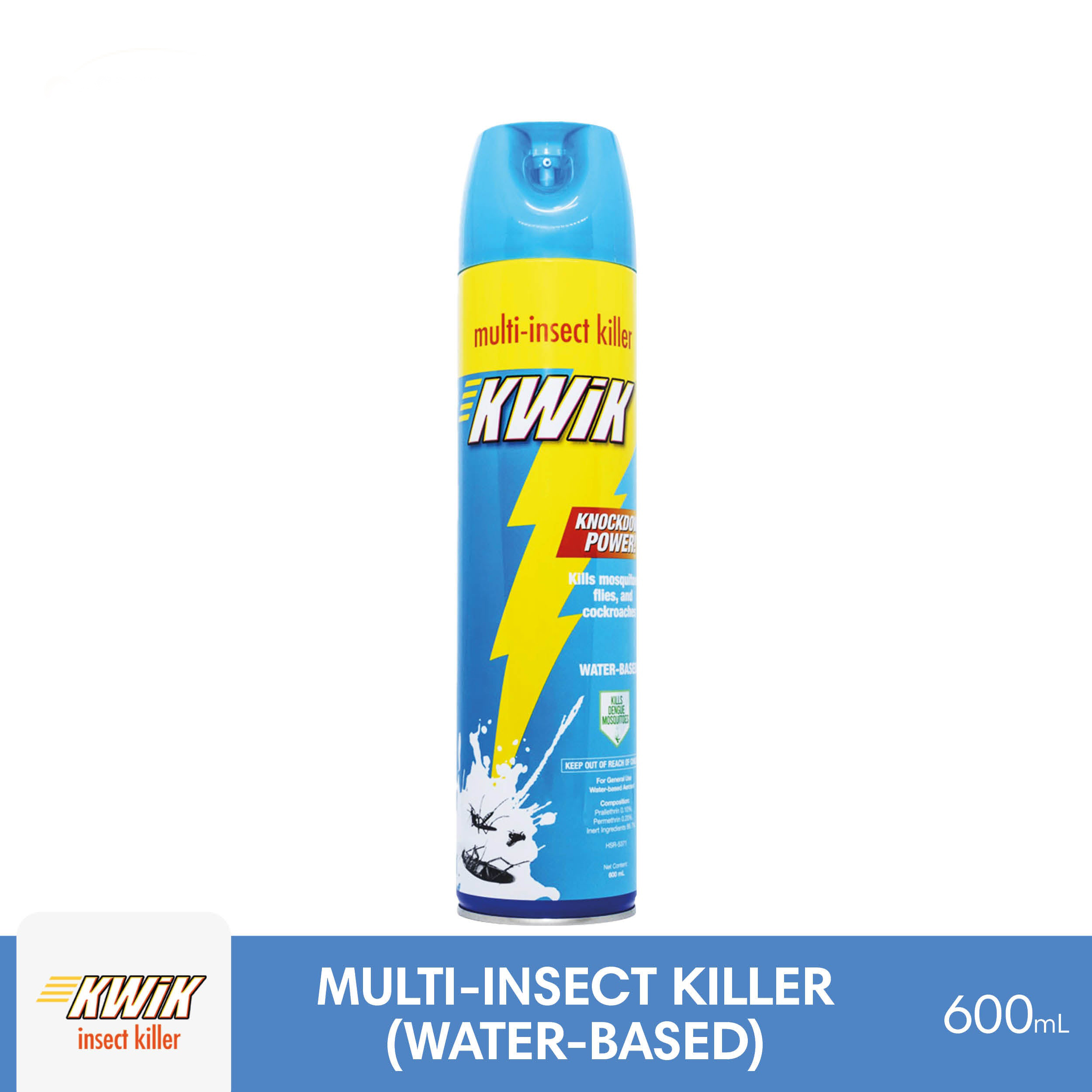 KWIK Multi Insect Killer - Water-Based 600mL