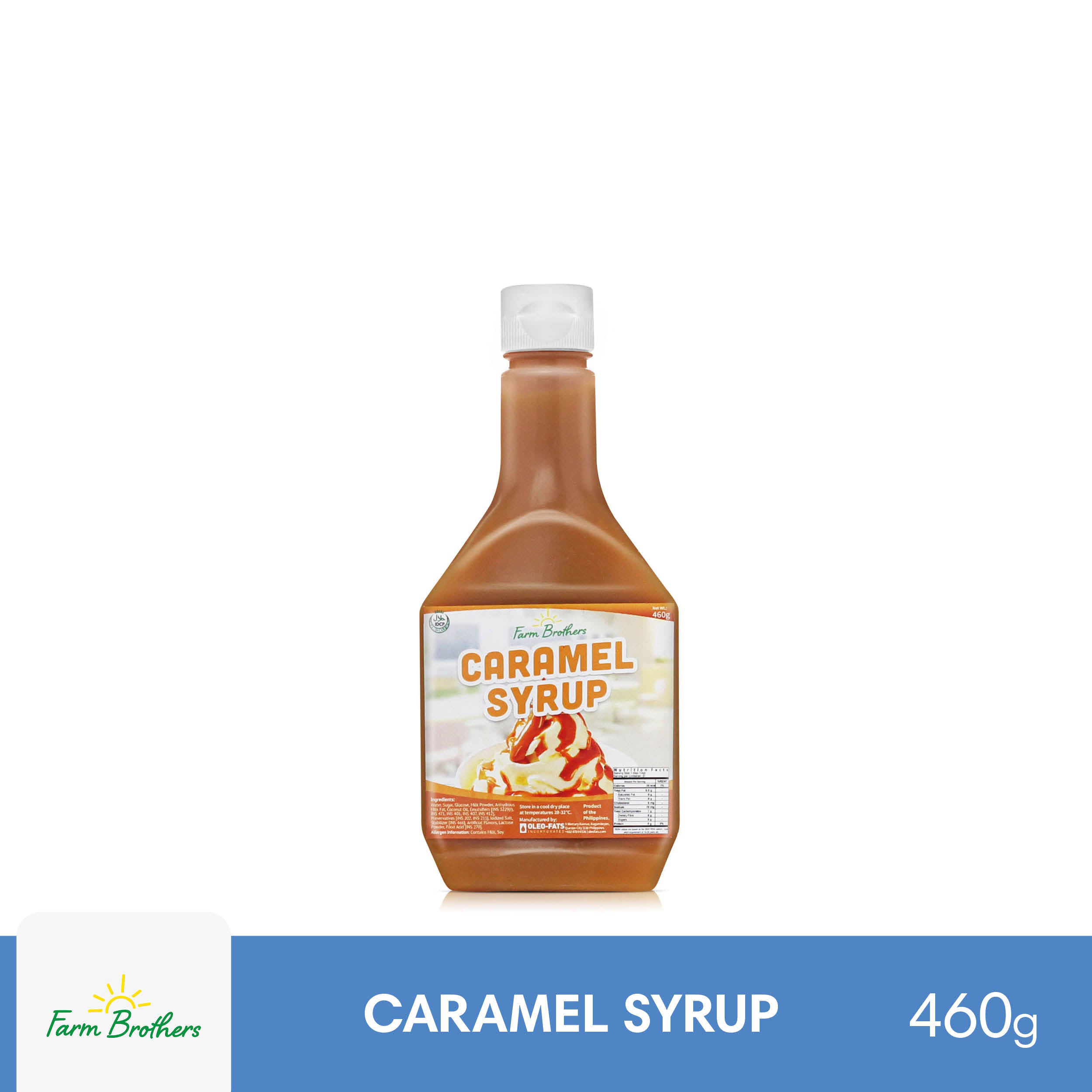 Farm Brothers Caramel Syrup 460g