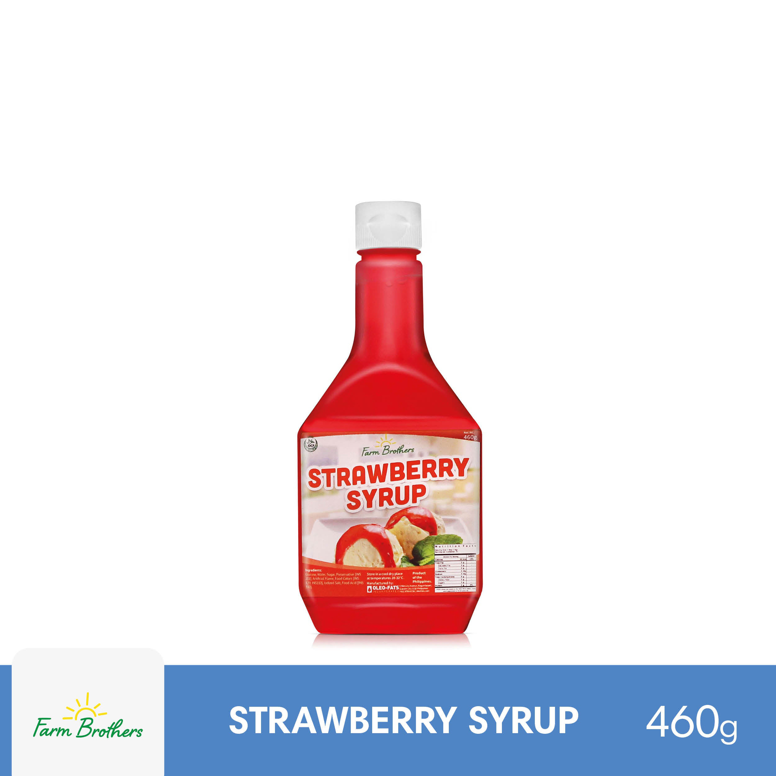 Farm Brothers Strawberry Syrup 460g