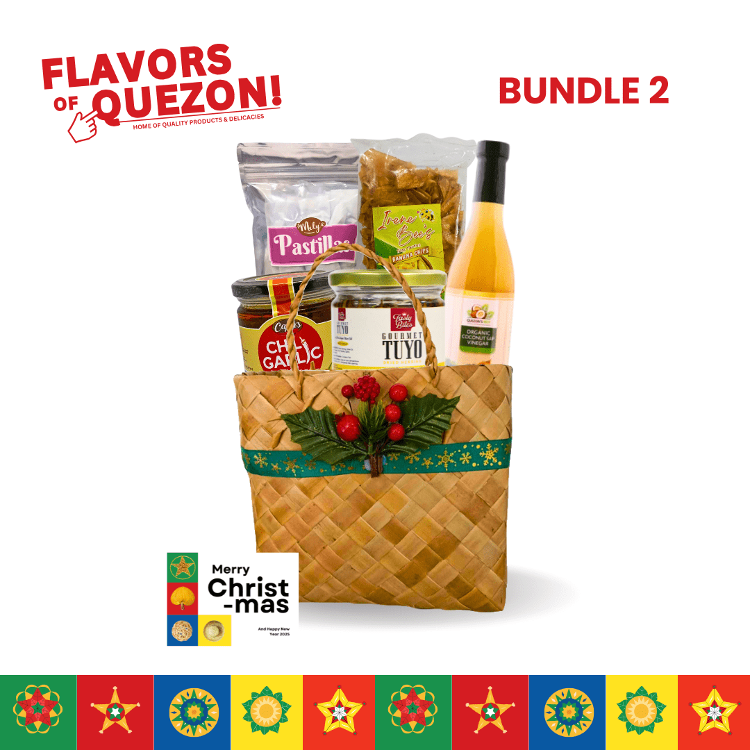 Flavors of Quezon Christmas Bundle 2 (Bayong) | Our Market