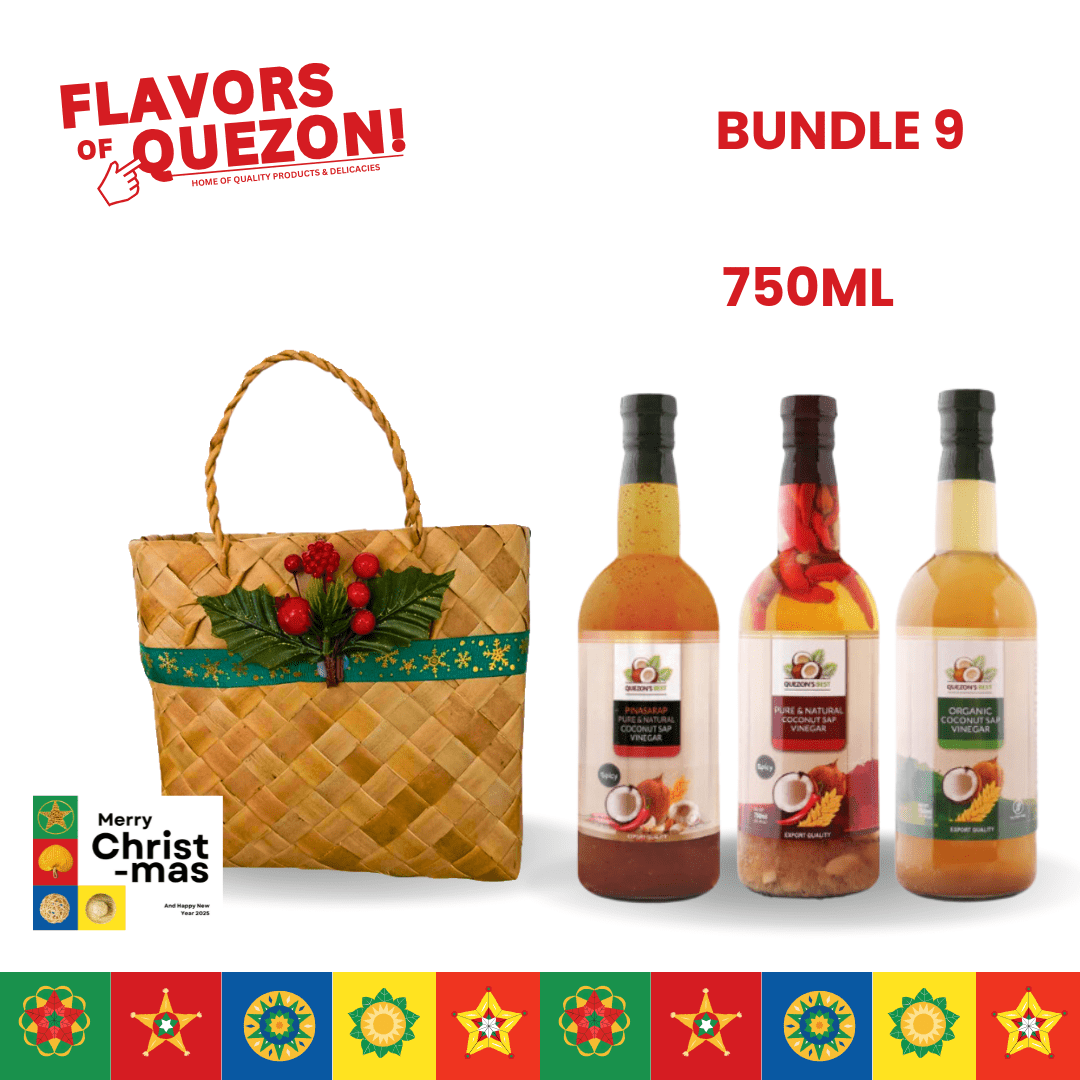 Flavors of Quezon Christmas Bundle 9 (Bayong) | Our Market