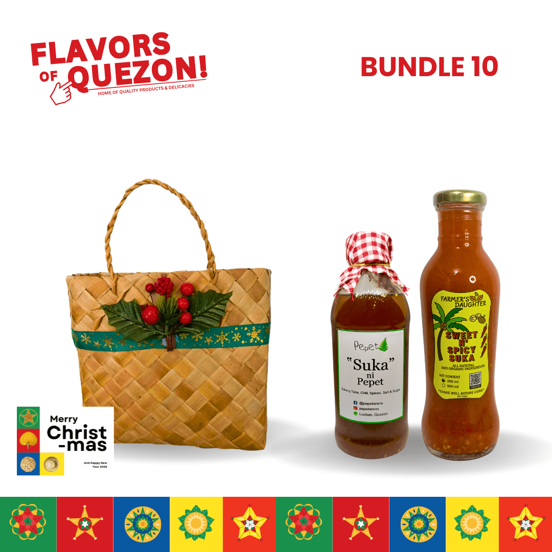 Flavors of Quezon Christmas Bundle 10 (Bayong) | Our Market