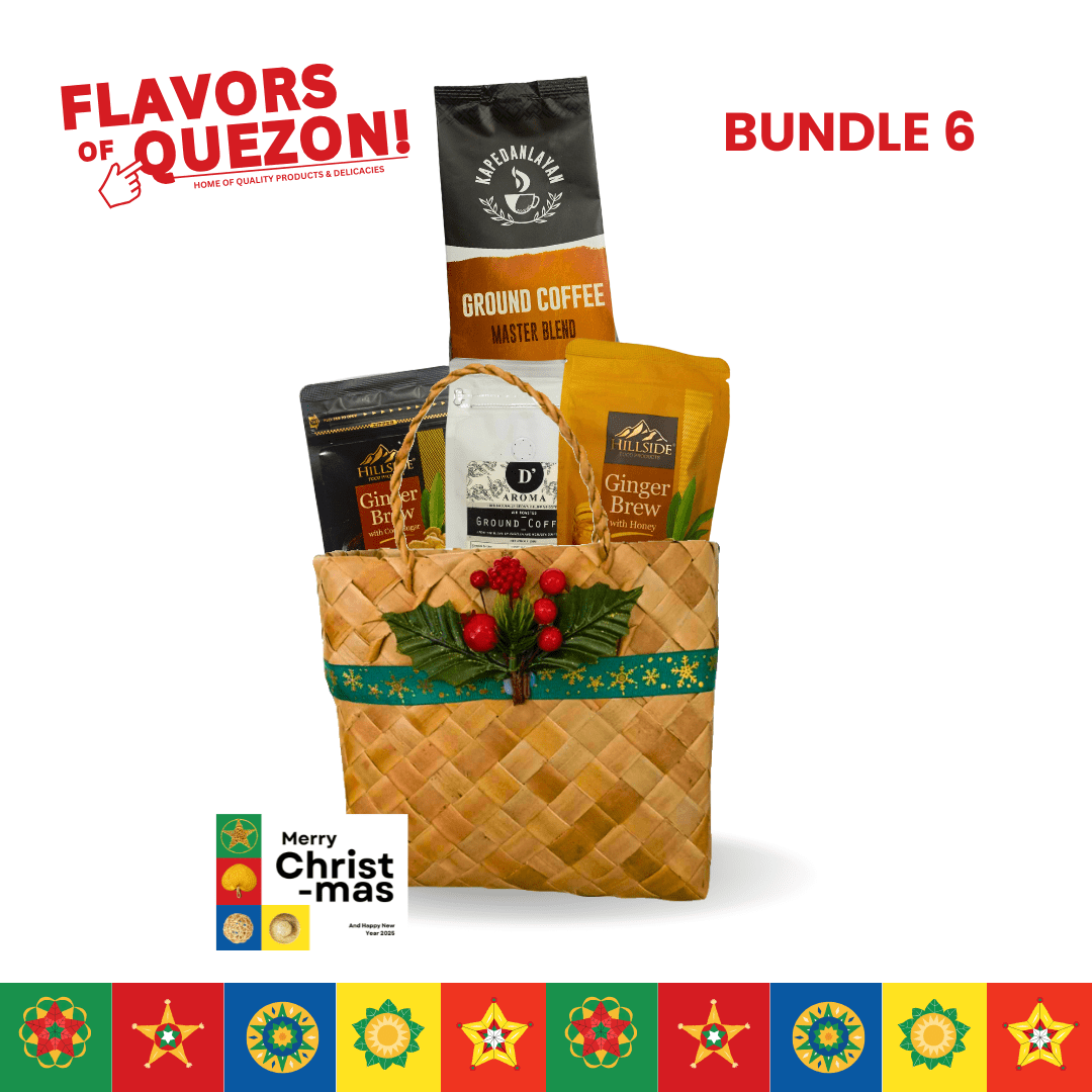 Flavors of Quezon Christmas Bundle 6 (Bayong) | Our Market