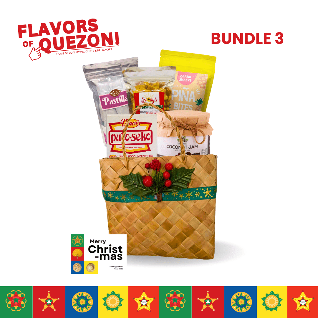 Flavors of Quezon Christmas Bundle 3 (Bayong) | Our Market