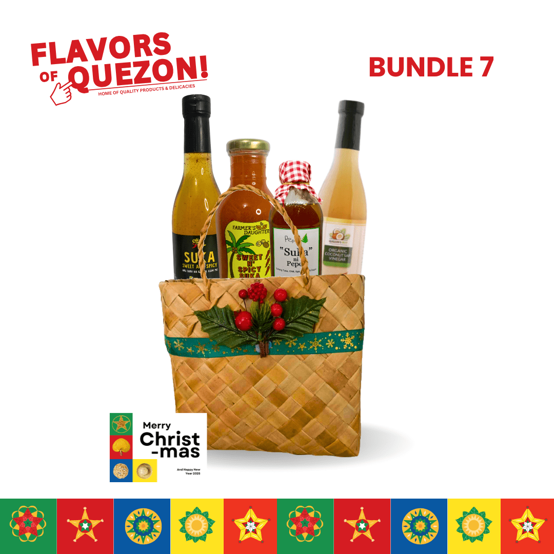 Flavors of Quezon Christmas Bundle 7 (Bayong) | Our Market