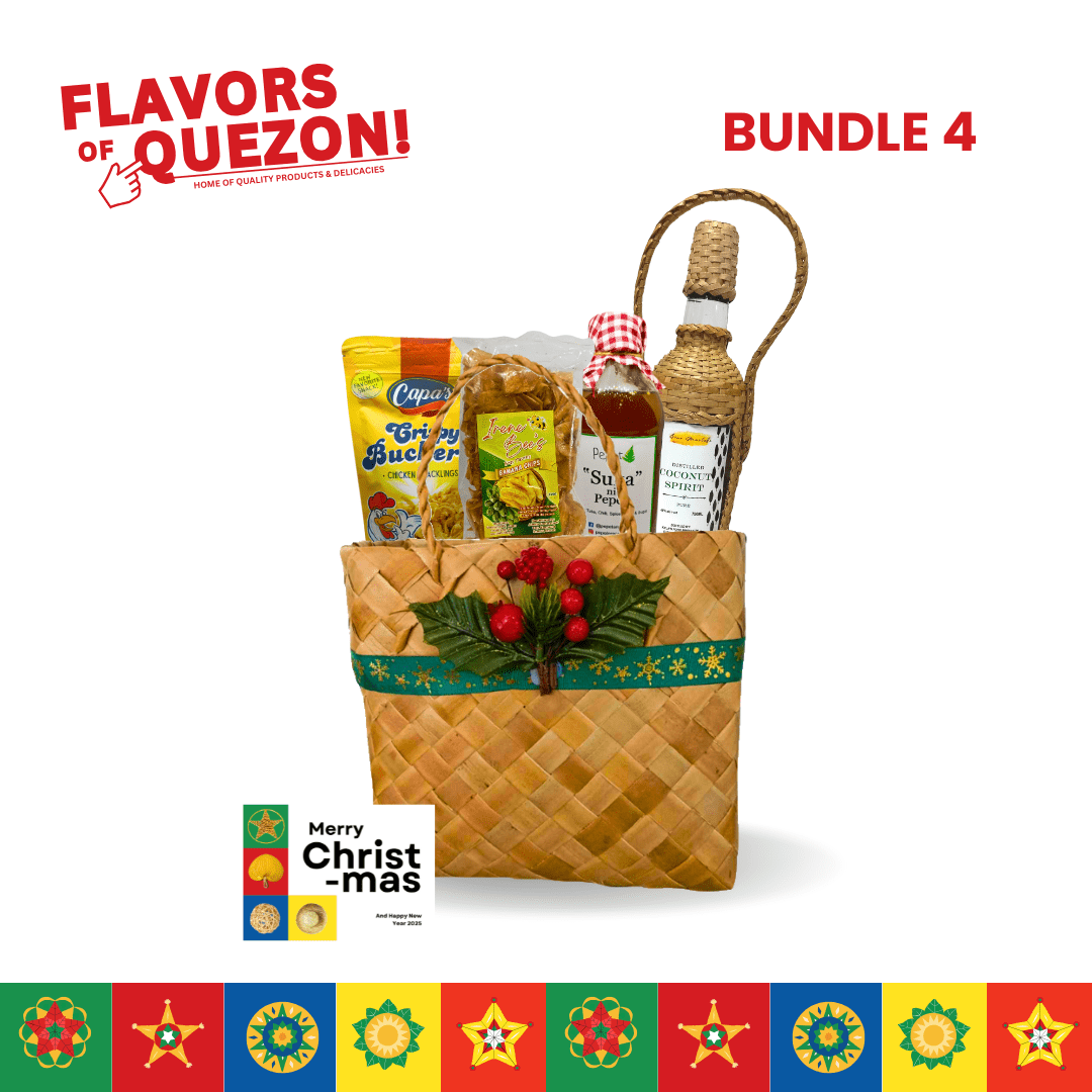 Flavors of Quezon Christmas Bundle 4 (Bayong) | Our Market