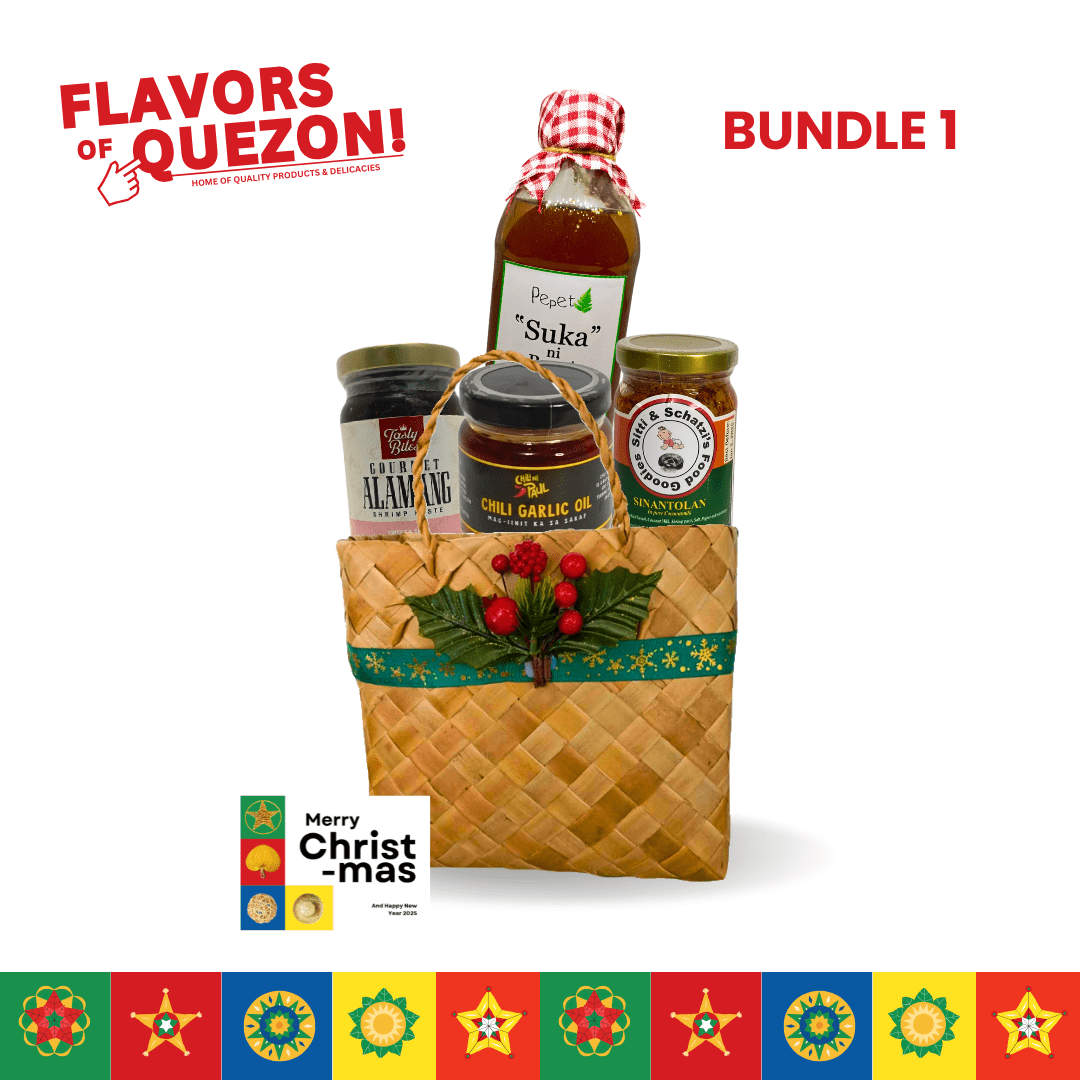 Flavors of Quezon Christmas Bundle 1 (Bayong) | Our Market