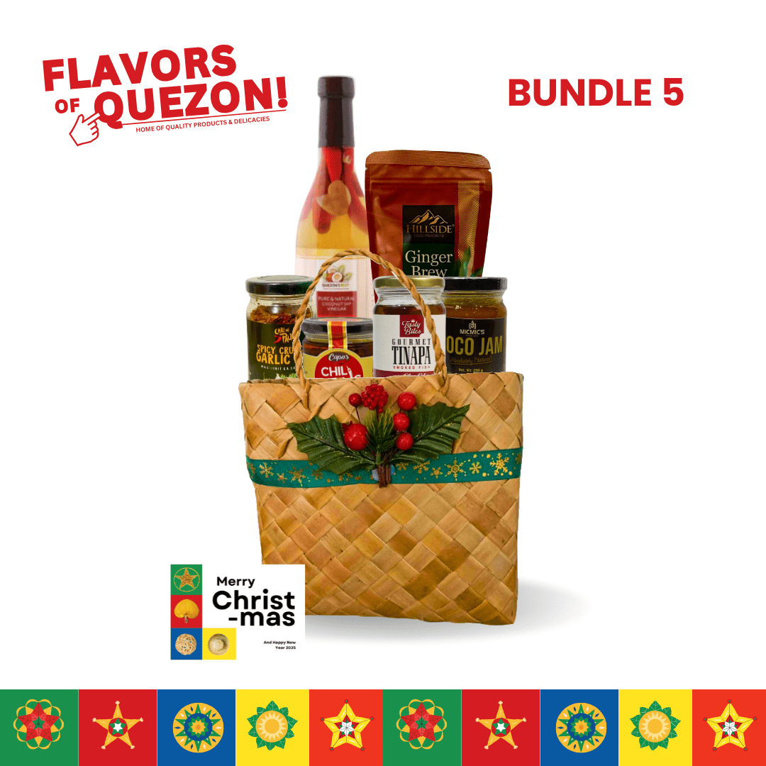 Flavors of Quezon Christmas Bundle 5 (Bayong) | Our Market