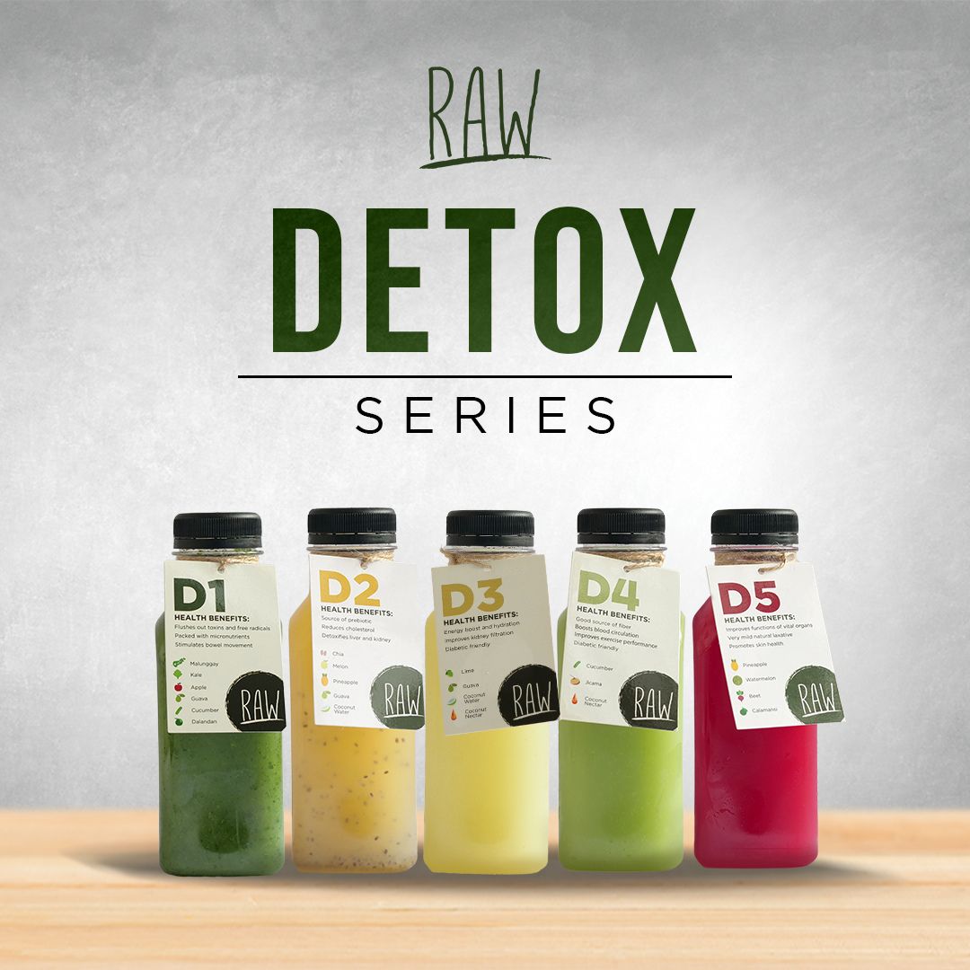 RAW Juice Bar - Detox Series 1-Day Plan