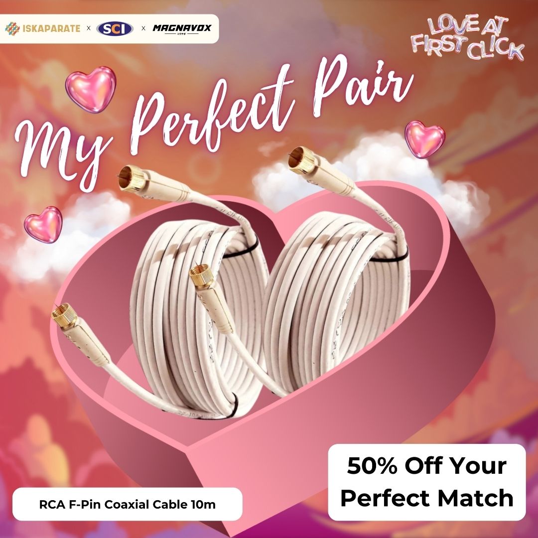 Valentine's Promo 5 - RCA F-Pin Coaxial Cable 10M | Our Market