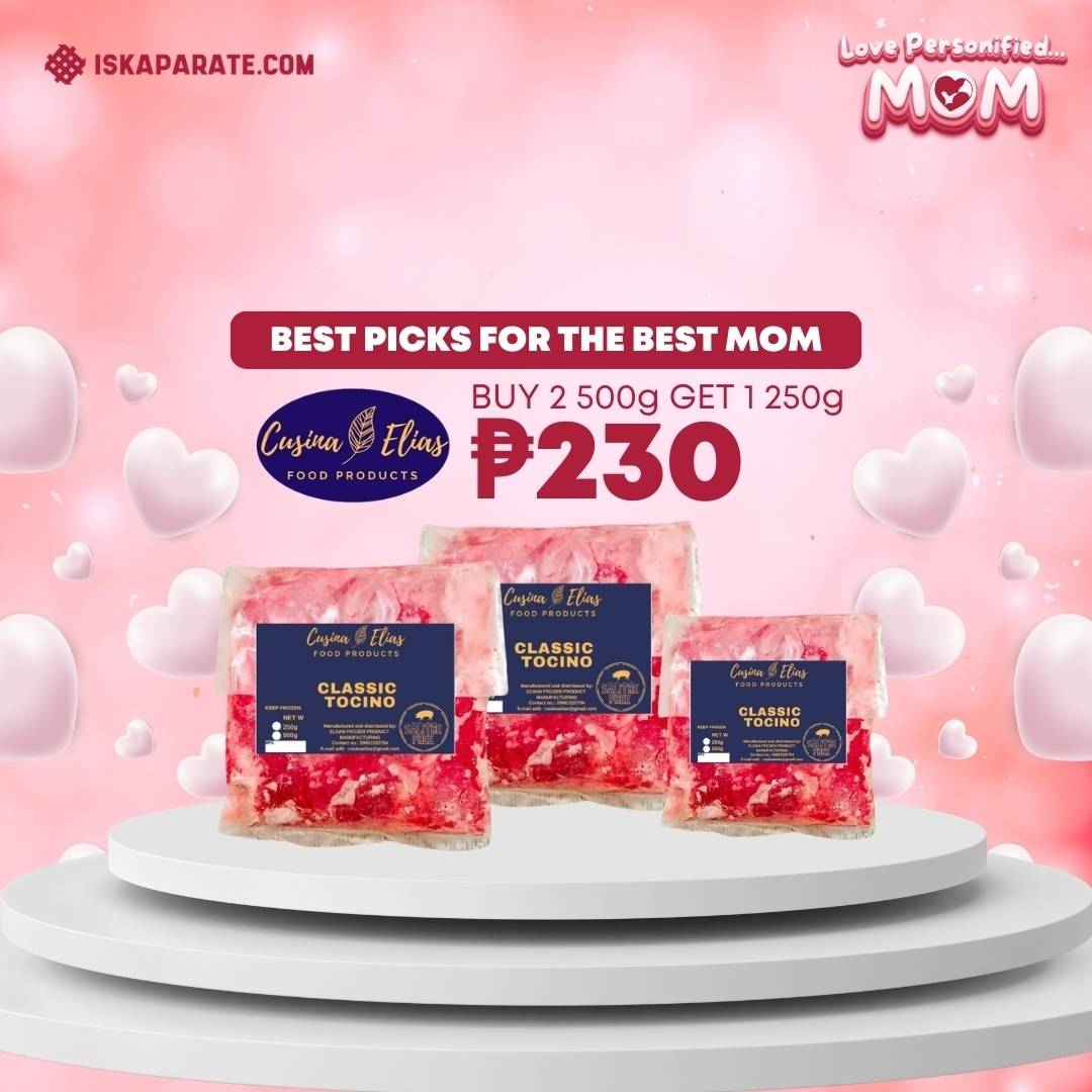 Cusina Elias Mother's Day Promo - Tocino - buy 2 500g get 250g for free| Our Market