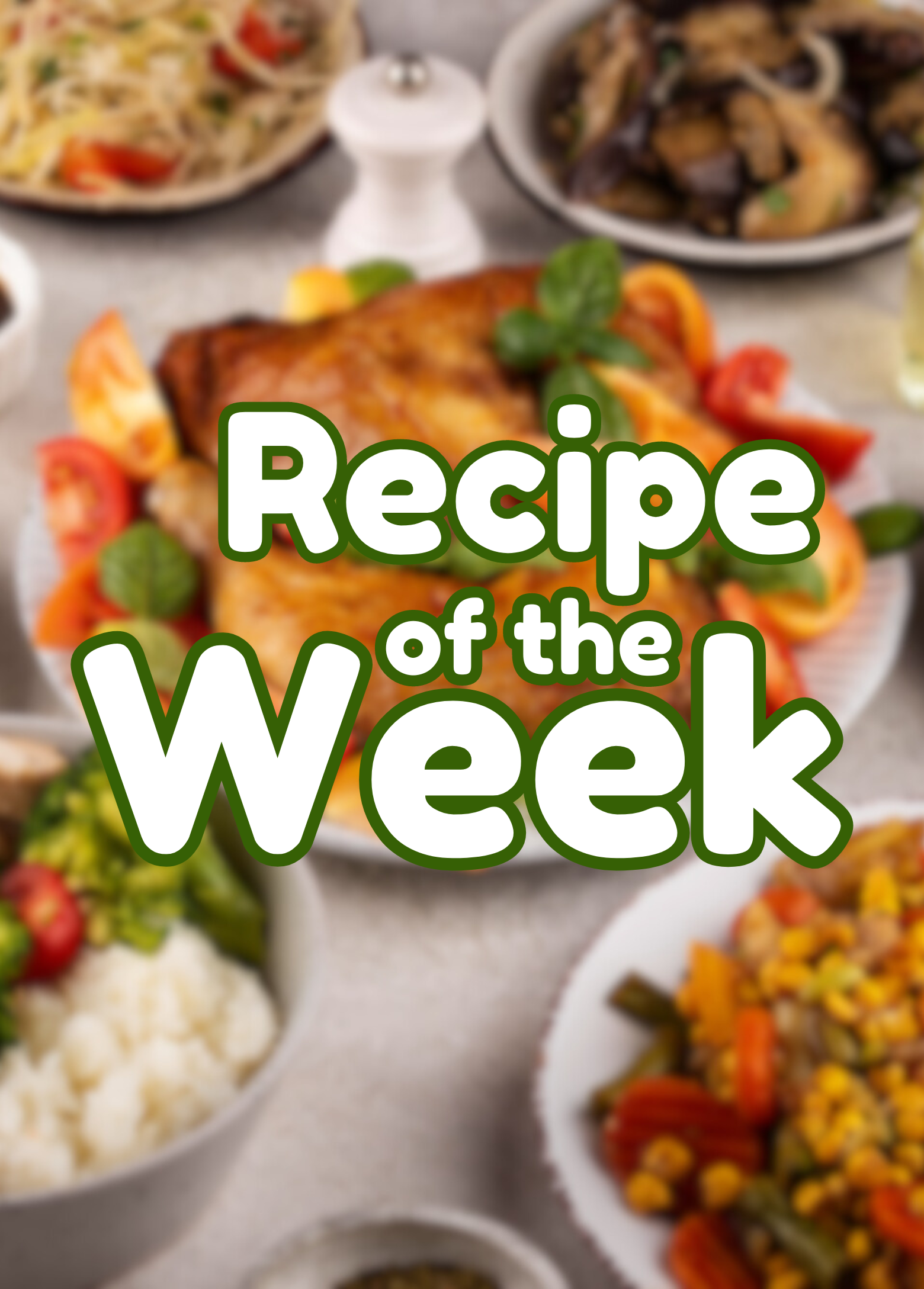 Recipe Of The Week Mobile Banner